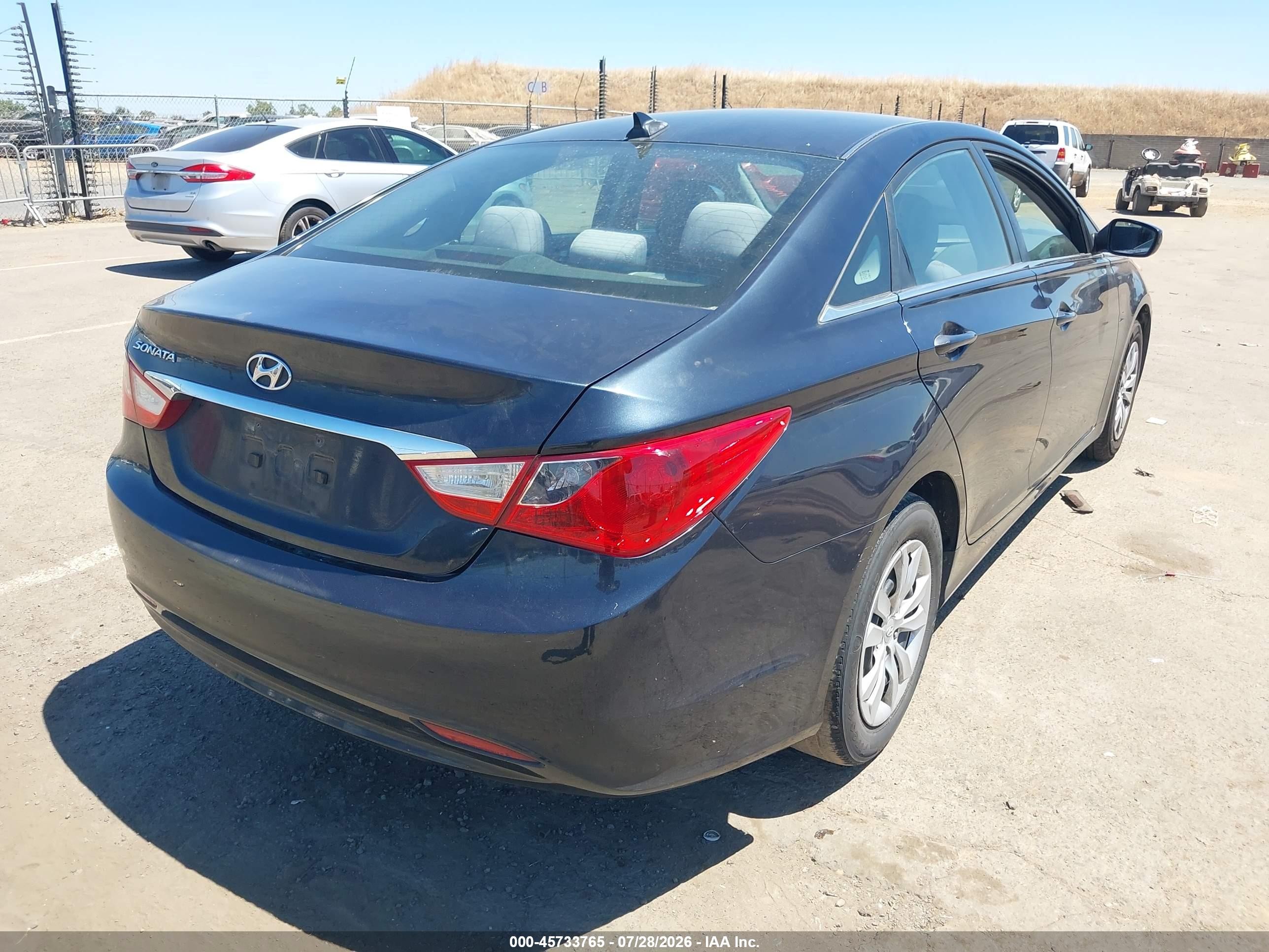 2013 Hyundai Sonata Gls Blue vin: 5NPEB4AC9DH572497