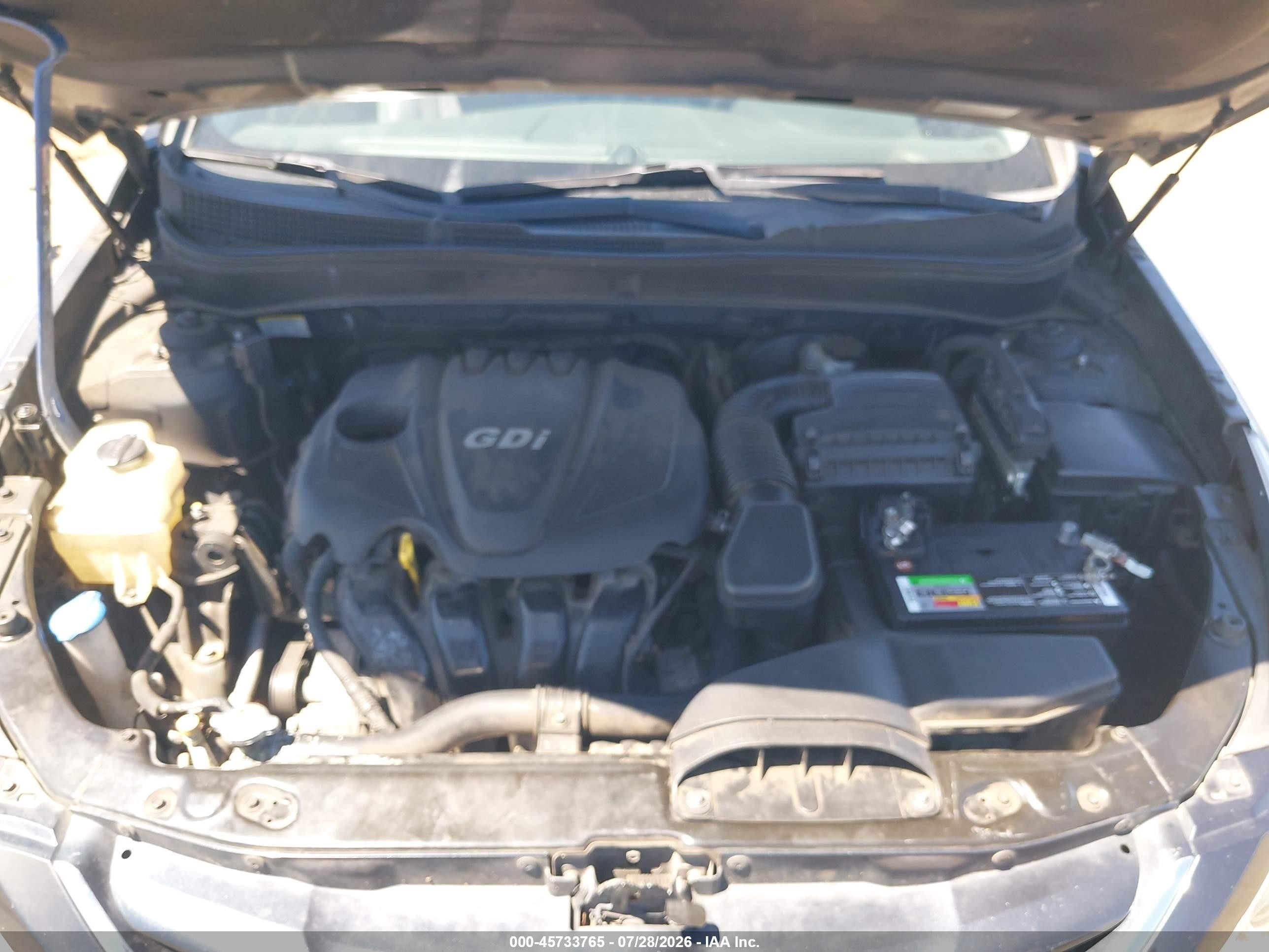 2013 Hyundai Sonata Gls Blue vin: 5NPEB4AC9DH572497
