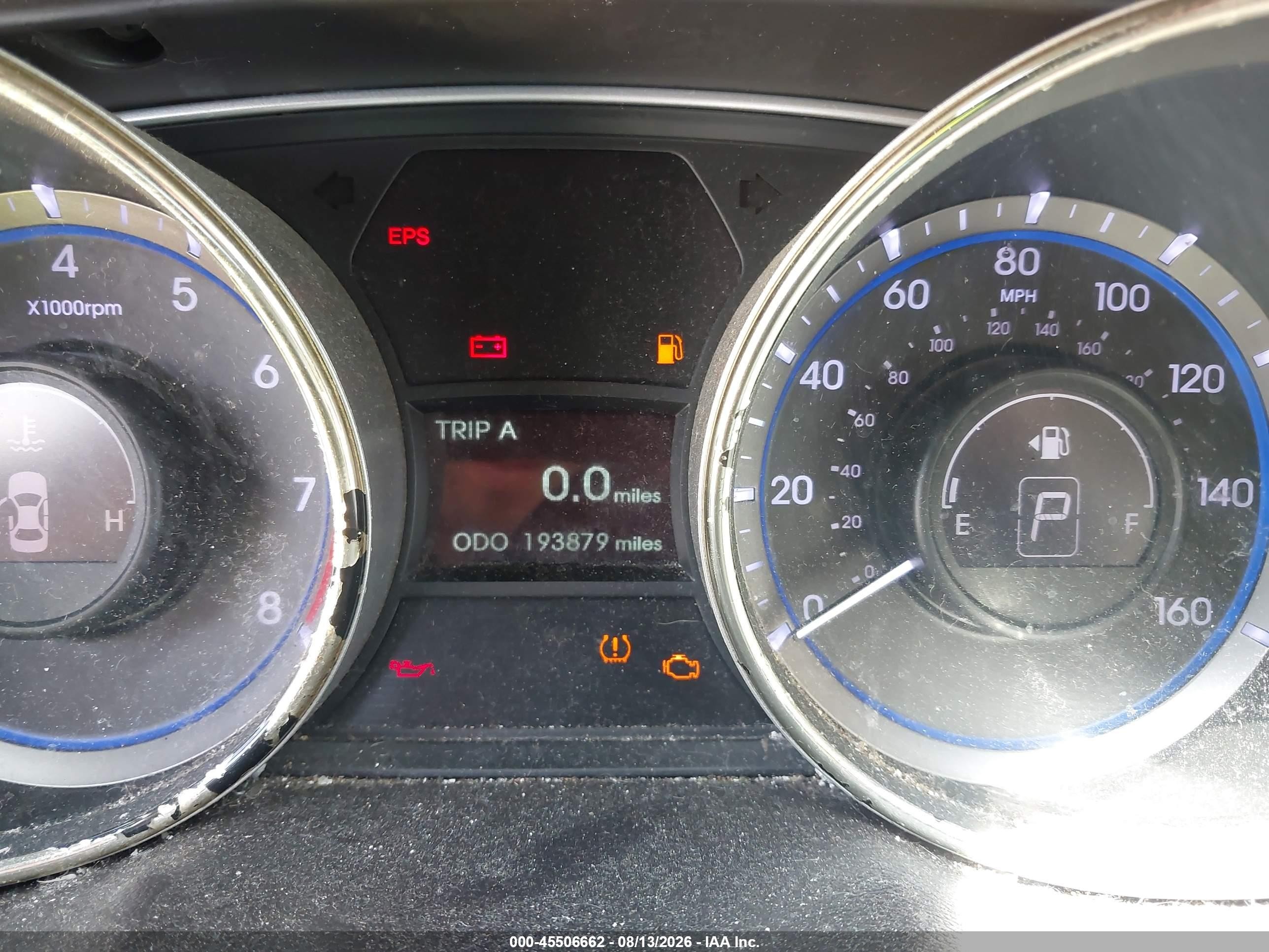 2013 Hyundai Sonata Gls White vin: 5NPEB4AC9DH573083