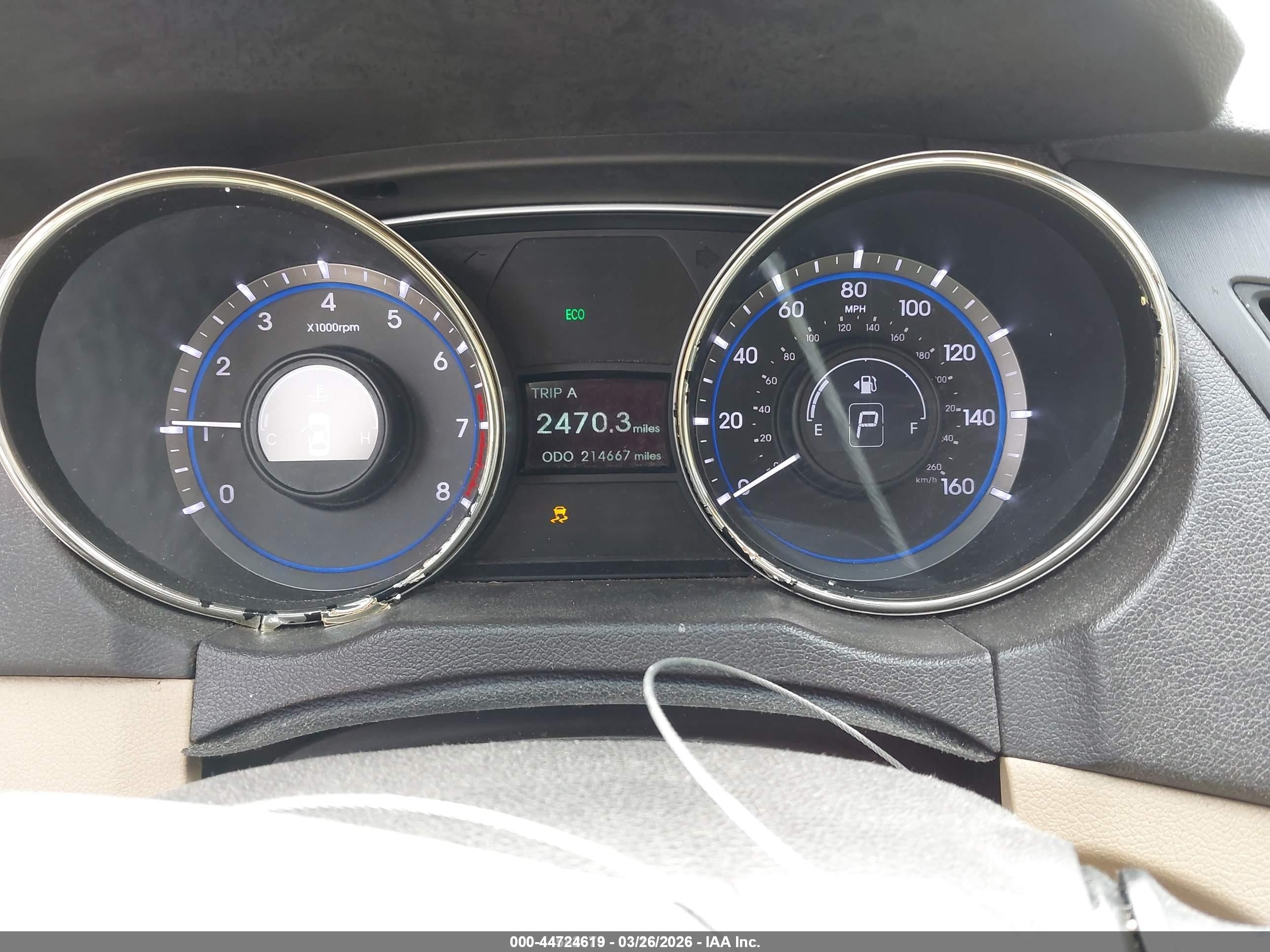 2013 Hyundai Sonata Gls White vin: 5NPEB4AC9DH594256