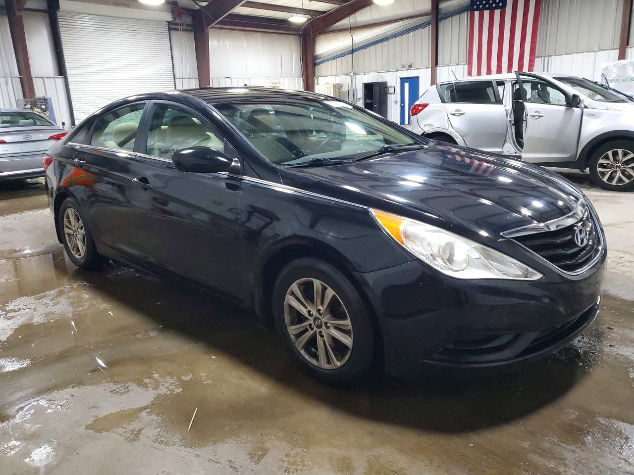 2013 Hyundai Sonata Gls Black vin: 5NPEB4AC9DH610441