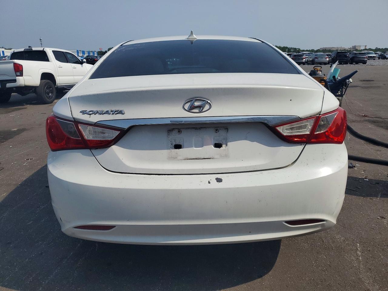 2013 Hyundai Sonata Gls White vin: 5NPEB4AC9DH616045