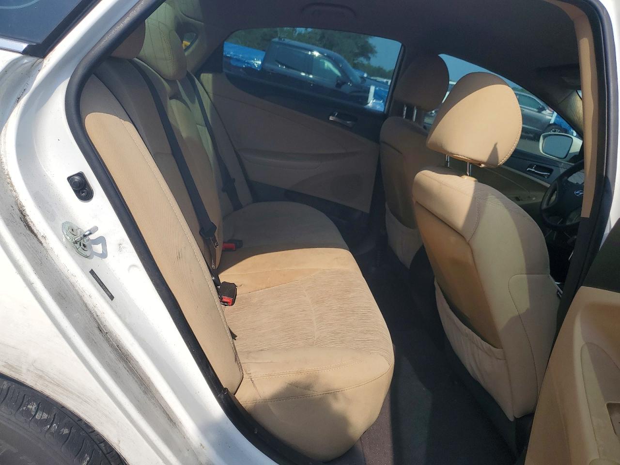 2013 Hyundai Sonata Gls White vin: 5NPEB4AC9DH616045