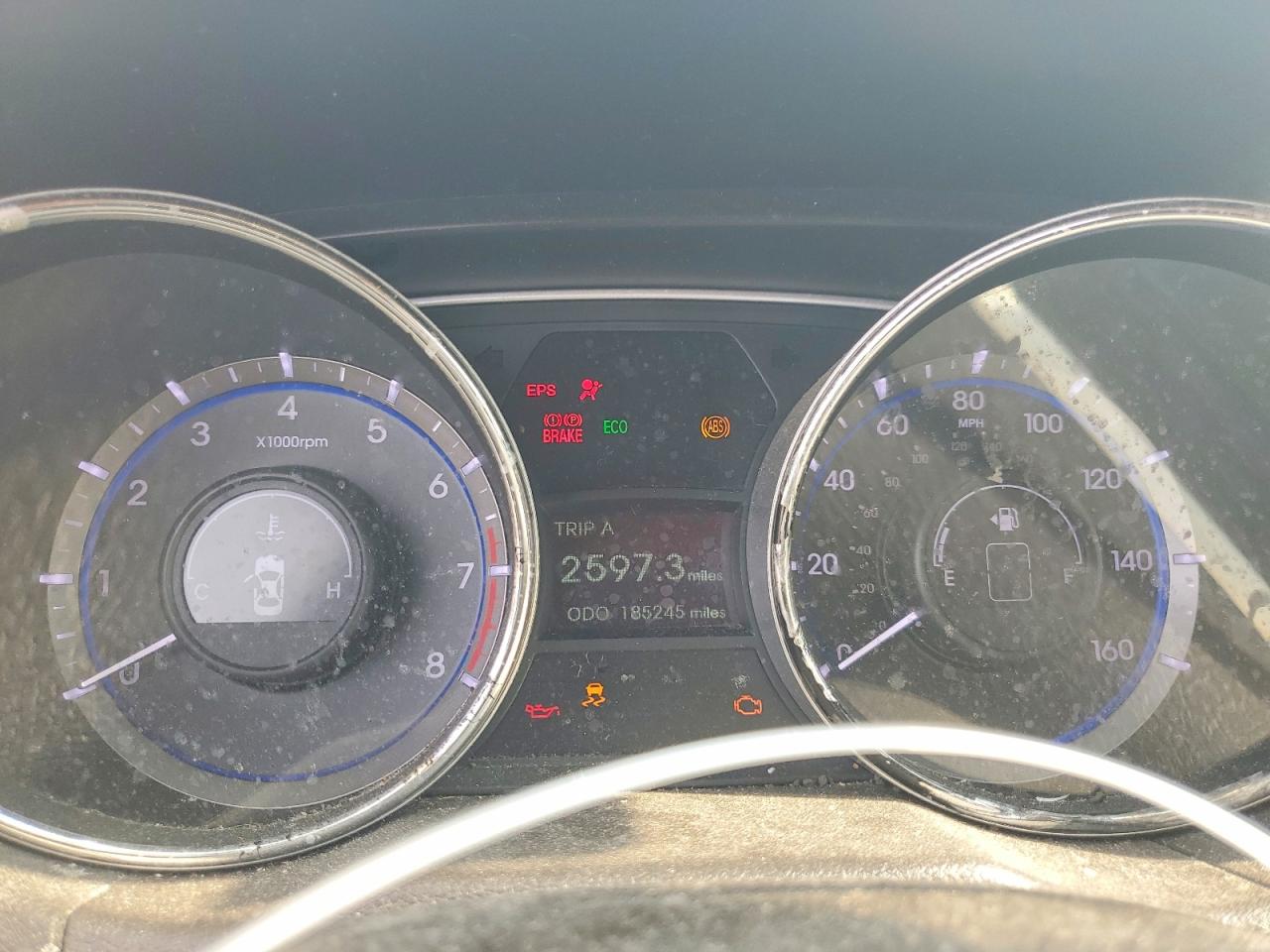 2013 Hyundai Sonata Gls White vin: 5NPEB4AC9DH616045