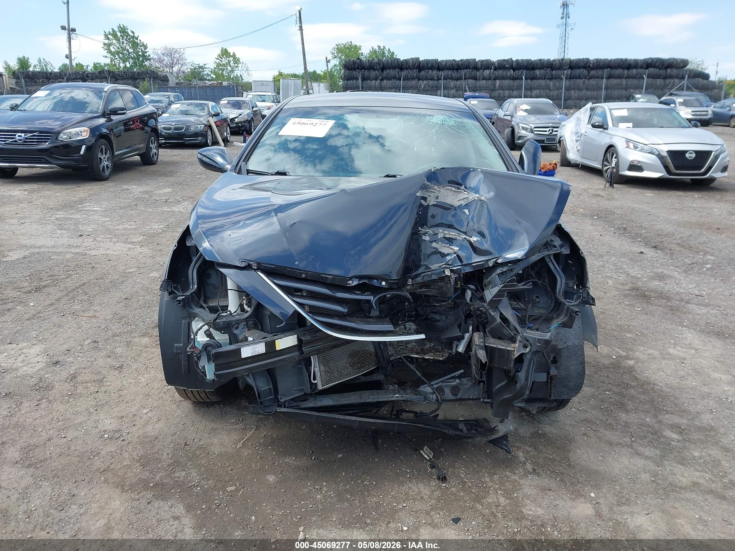 2013 Hyundai Sonata Gls Blue vin: 5NPEB4AC9DH623979
