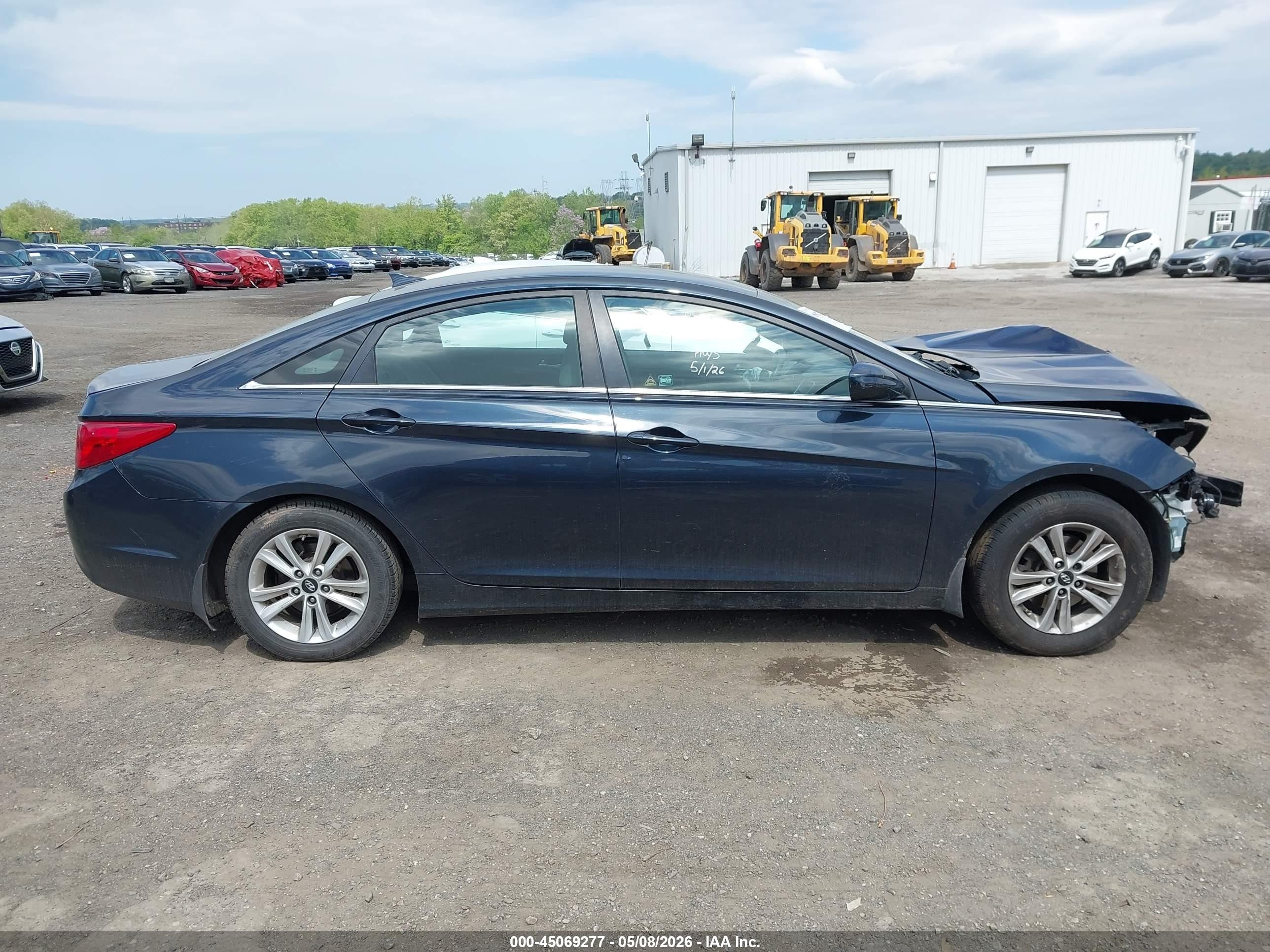 2013 Hyundai Sonata Gls Blue vin: 5NPEB4AC9DH623979