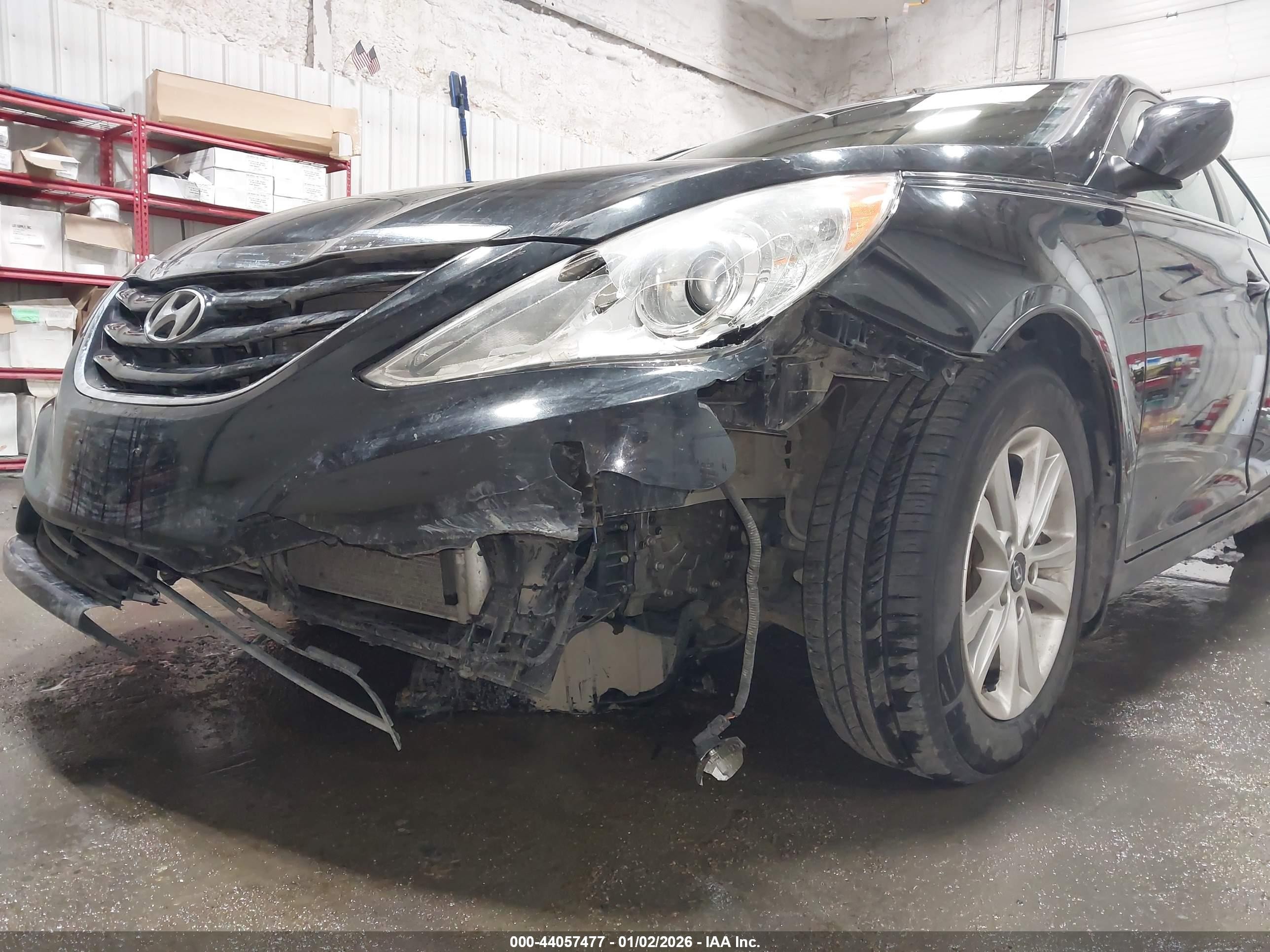 2013 Hyundai Sonata Gls Black vin: 5NPEB4AC9DH631113