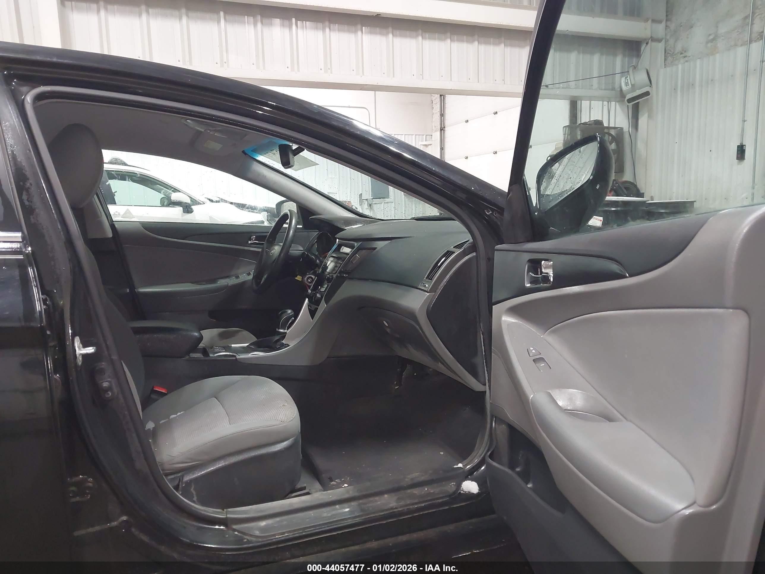 2013 Hyundai Sonata Gls Black vin: 5NPEB4AC9DH631113
