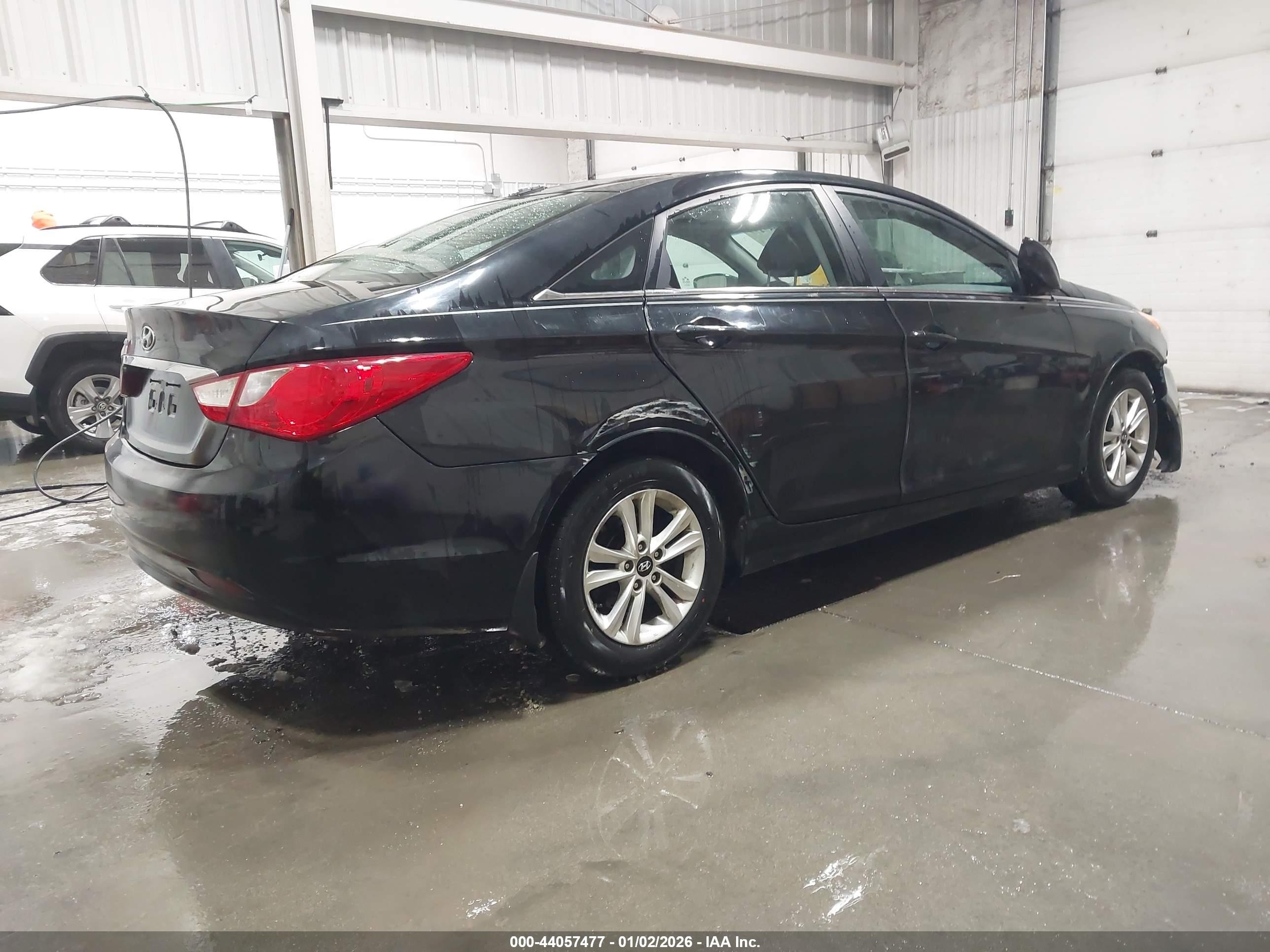 2013 Hyundai Sonata Gls Black vin: 5NPEB4AC9DH631113