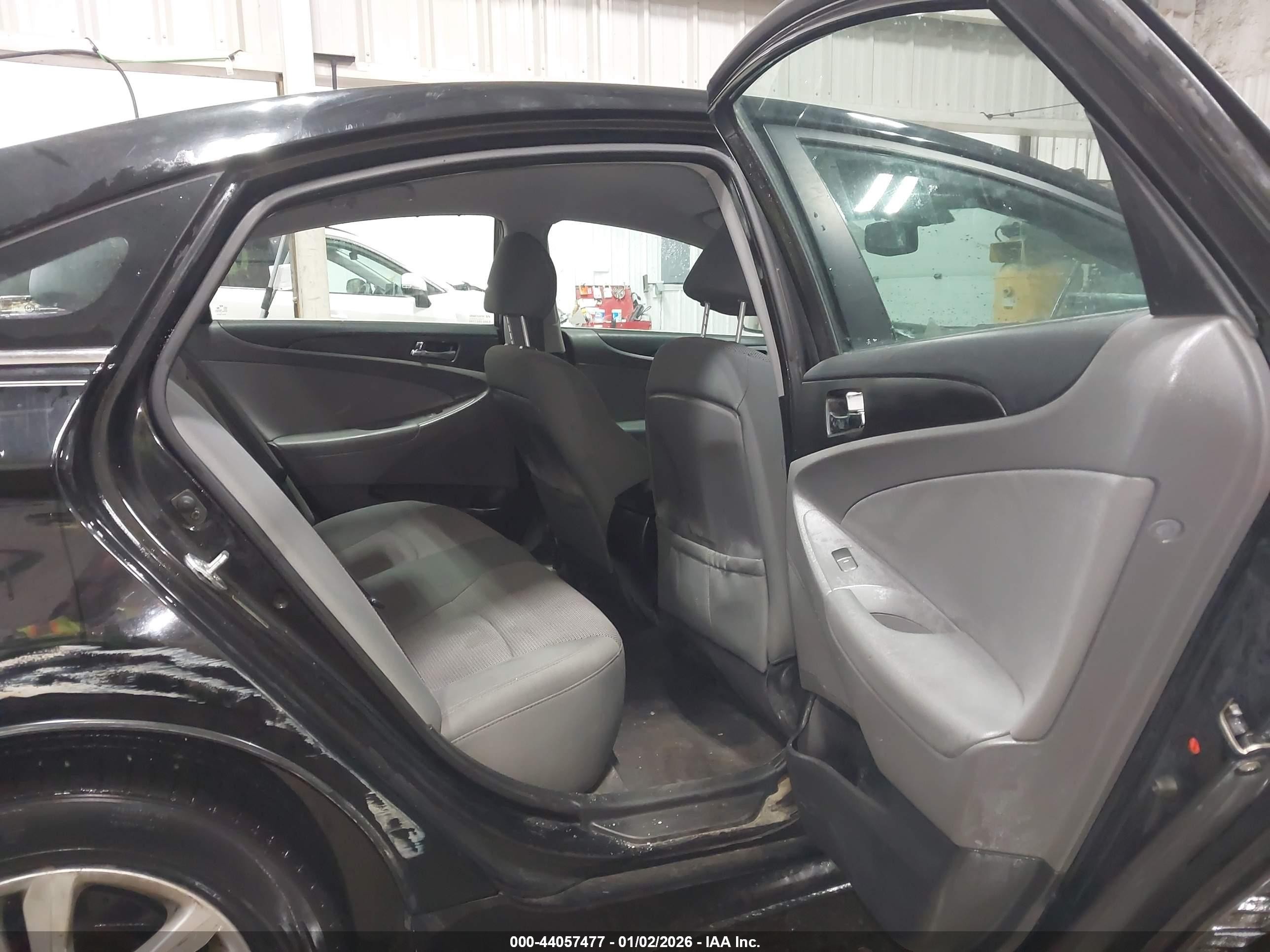 2013 Hyundai Sonata Gls Black vin: 5NPEB4AC9DH631113