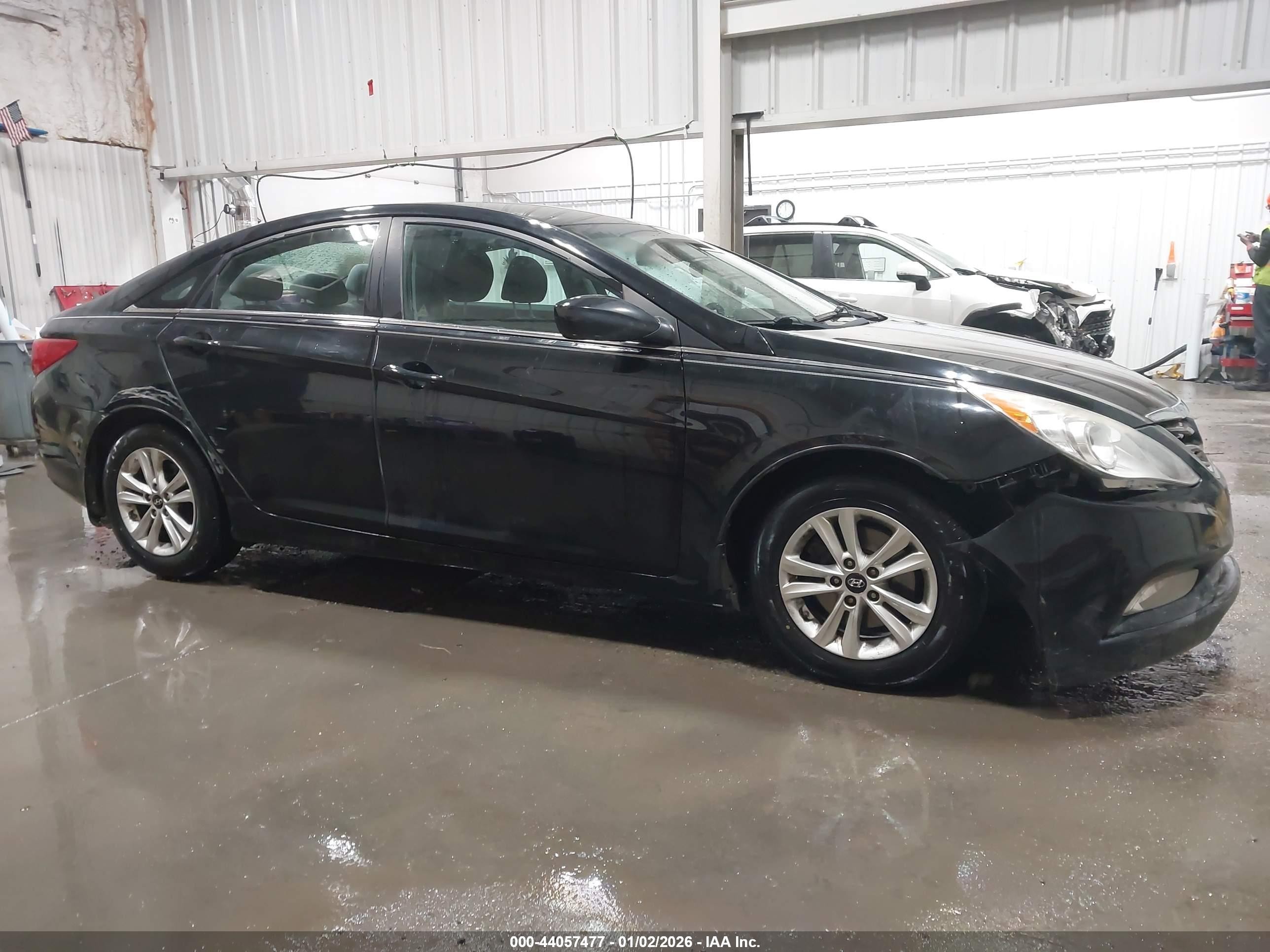 2013 Hyundai Sonata Gls Black vin: 5NPEB4AC9DH631113