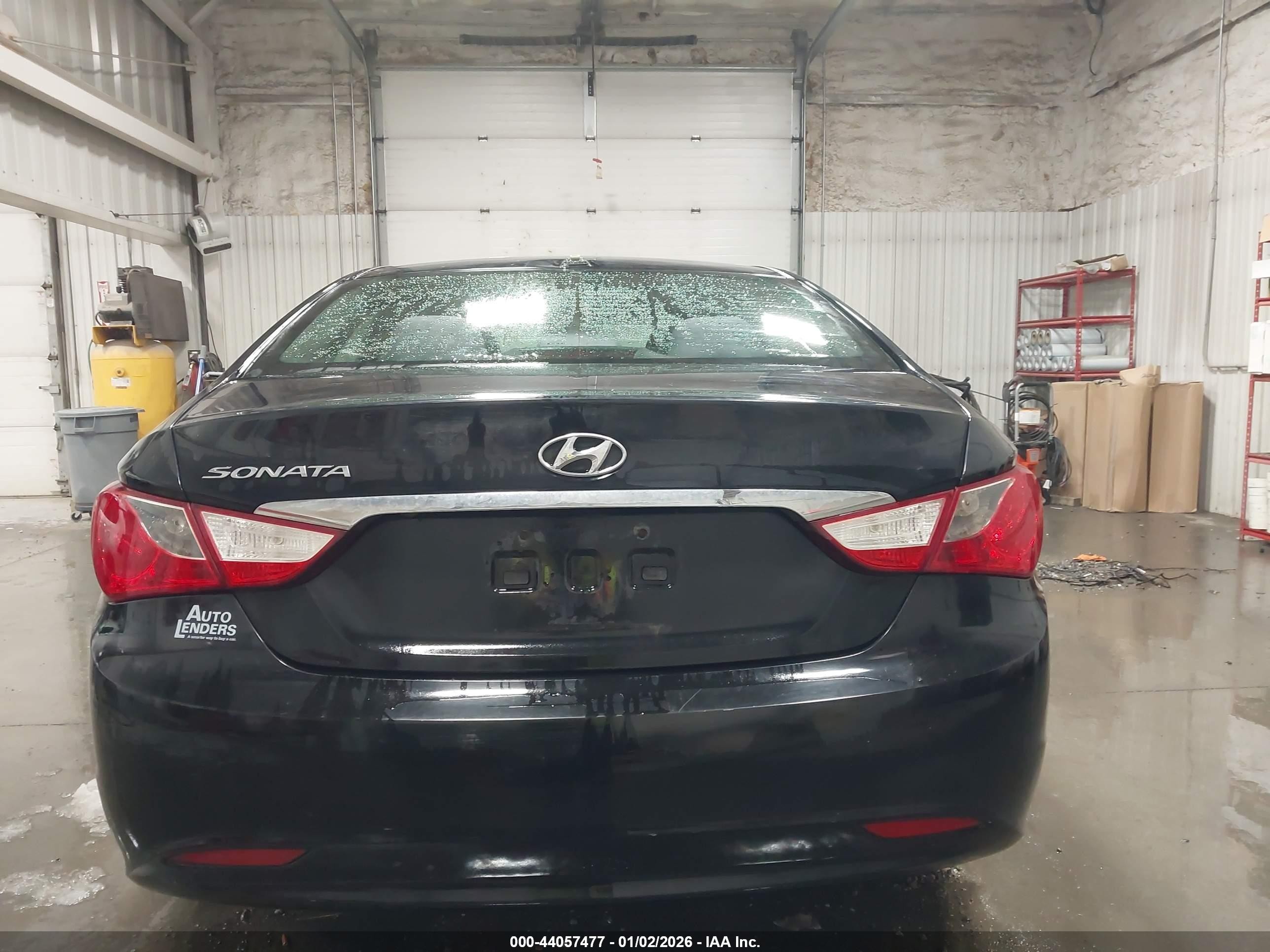 2013 Hyundai Sonata Gls Black vin: 5NPEB4AC9DH631113