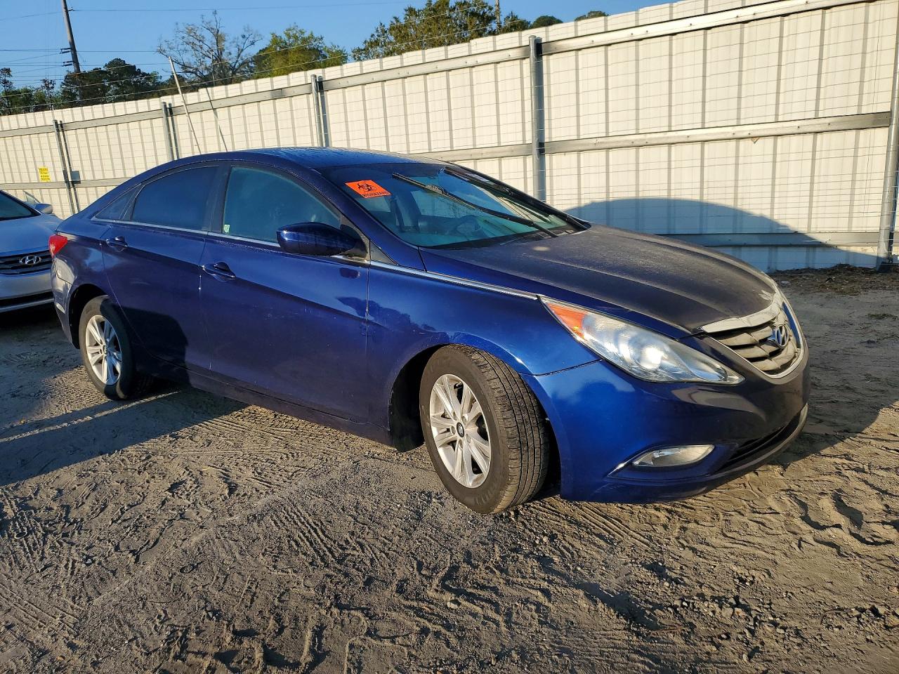 2013 Hyundai Sonata Gls Blue vin: 5NPEB4AC9DH642435