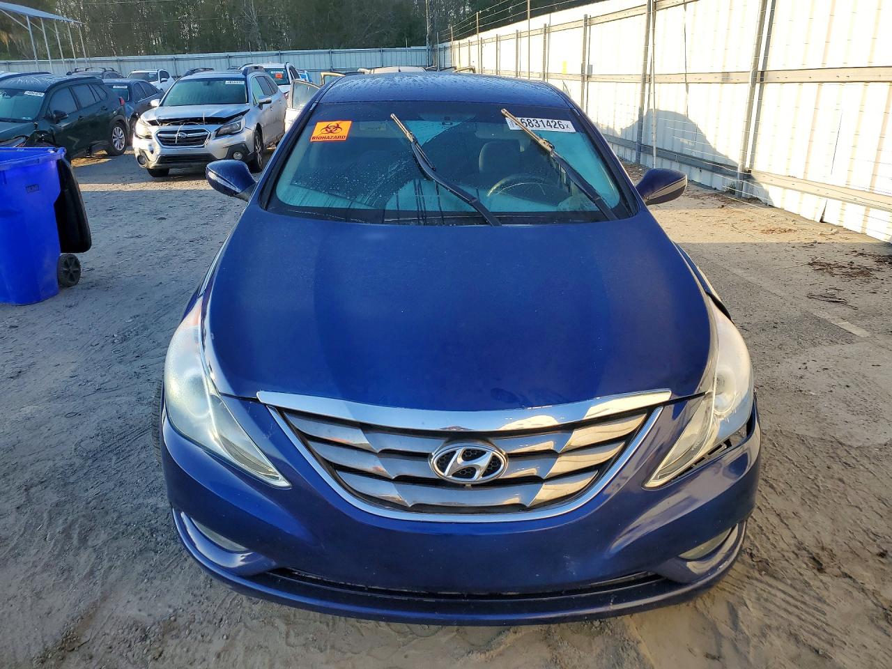 2013 Hyundai Sonata Gls Blue vin: 5NPEB4AC9DH642435
