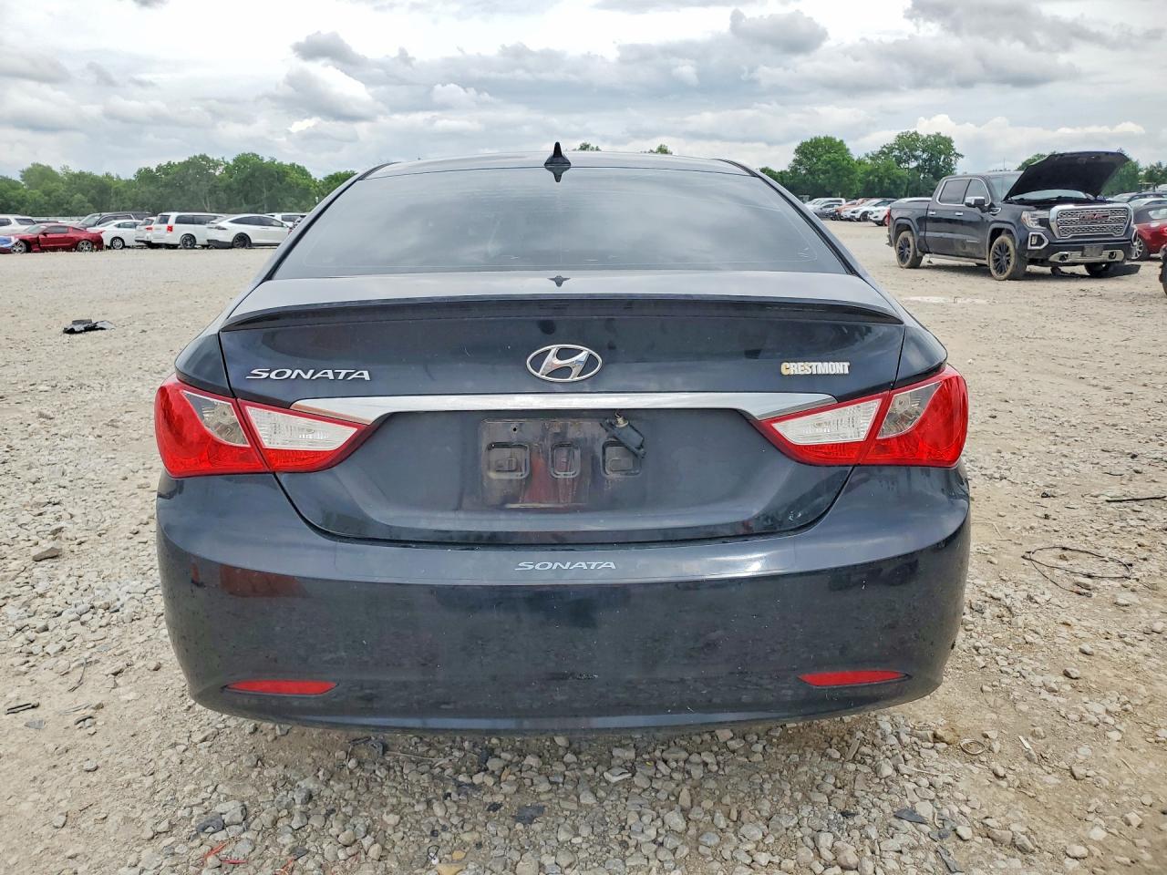 2013 Hyundai Sonata Gls Black vin: 5NPEB4AC9DH642841