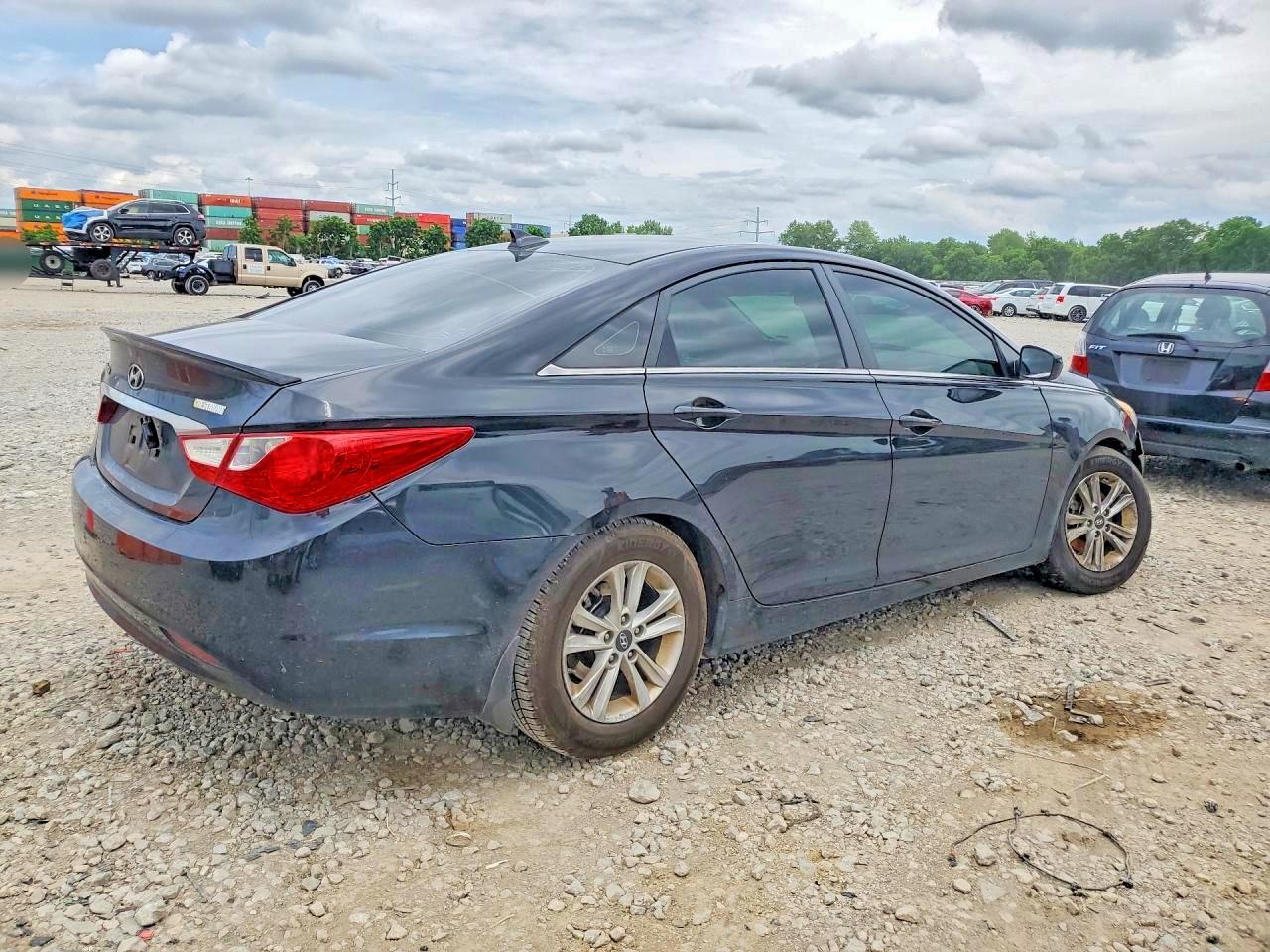 2013 Hyundai Sonata Gls Black vin: 5NPEB4AC9DH642841