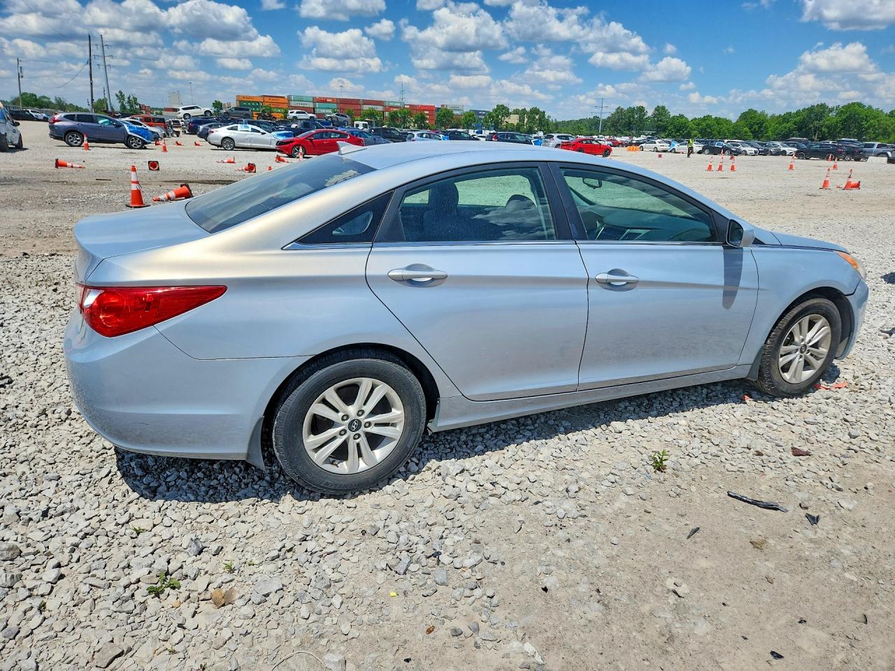 2013 Hyundai Sonata Gls Blue vin: 5NPEB4AC9DH643312
