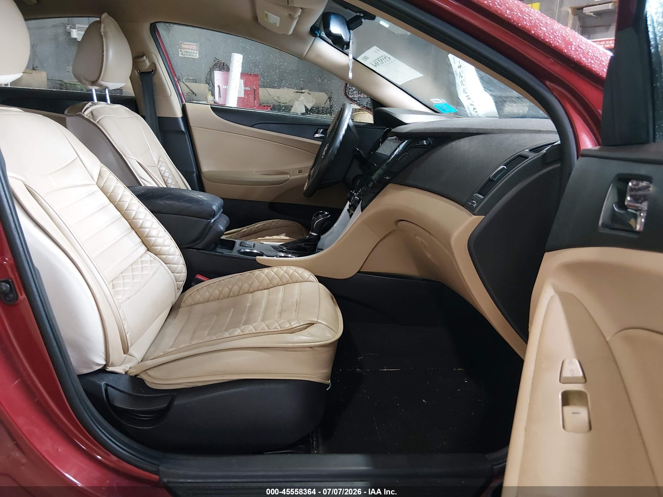 2013 Hyundai Sonata Gls Red vin: 5NPEB4AC9DH658022