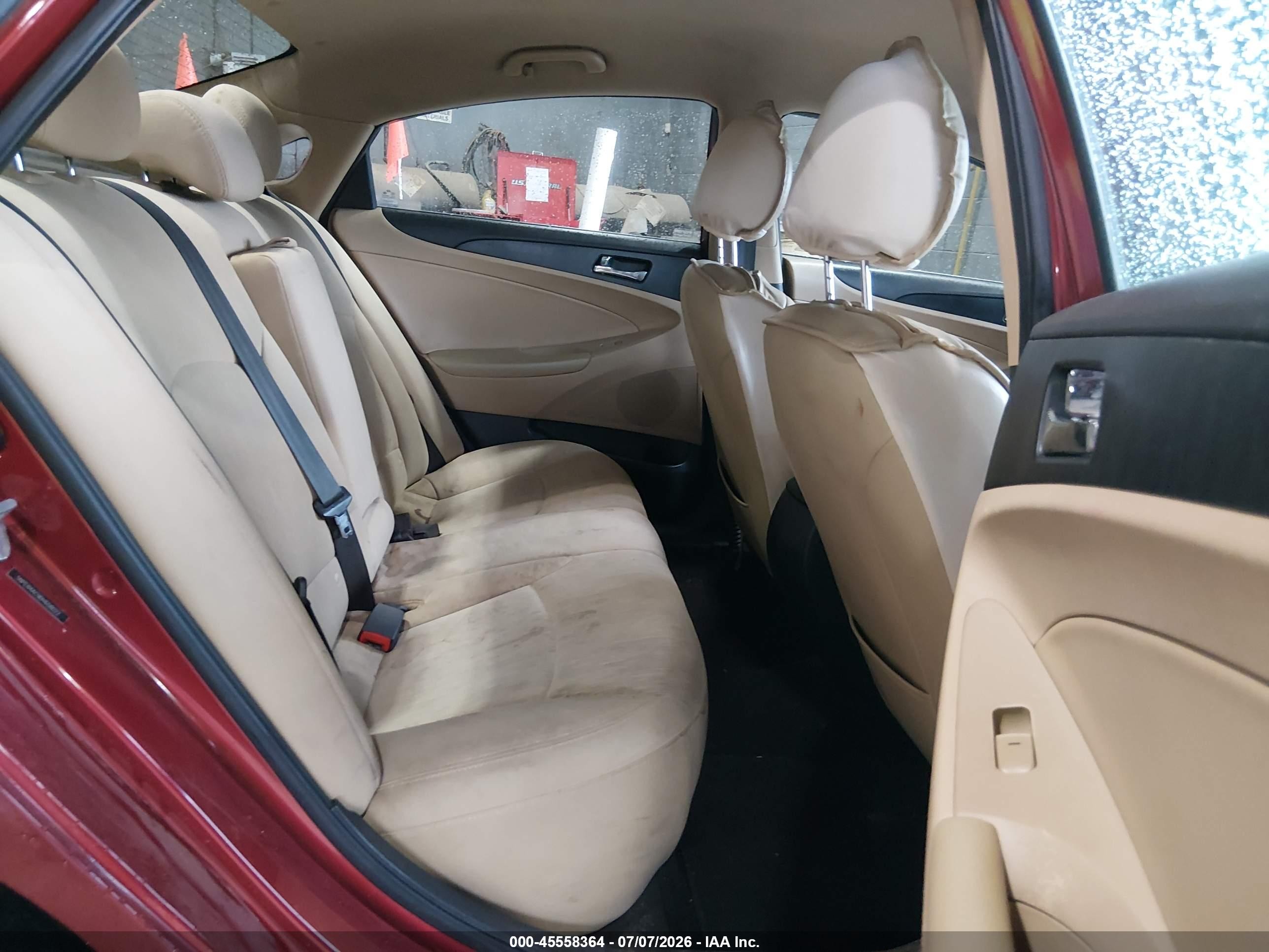 2013 Hyundai Sonata Gls Red vin: 5NPEB4AC9DH658022
