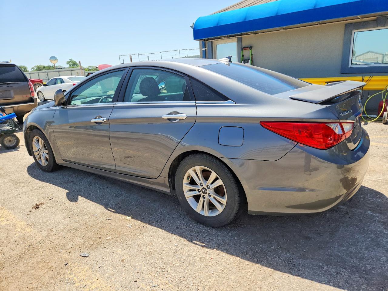 2013 Hyundai Sonata Gls Gray vin: 5NPEB4AC9DH659624