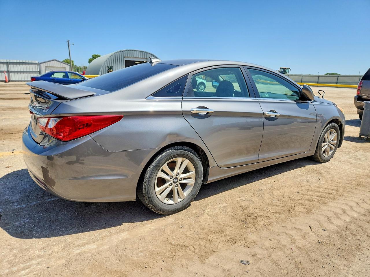 2013 Hyundai Sonata Gls Gray vin: 5NPEB4AC9DH659624