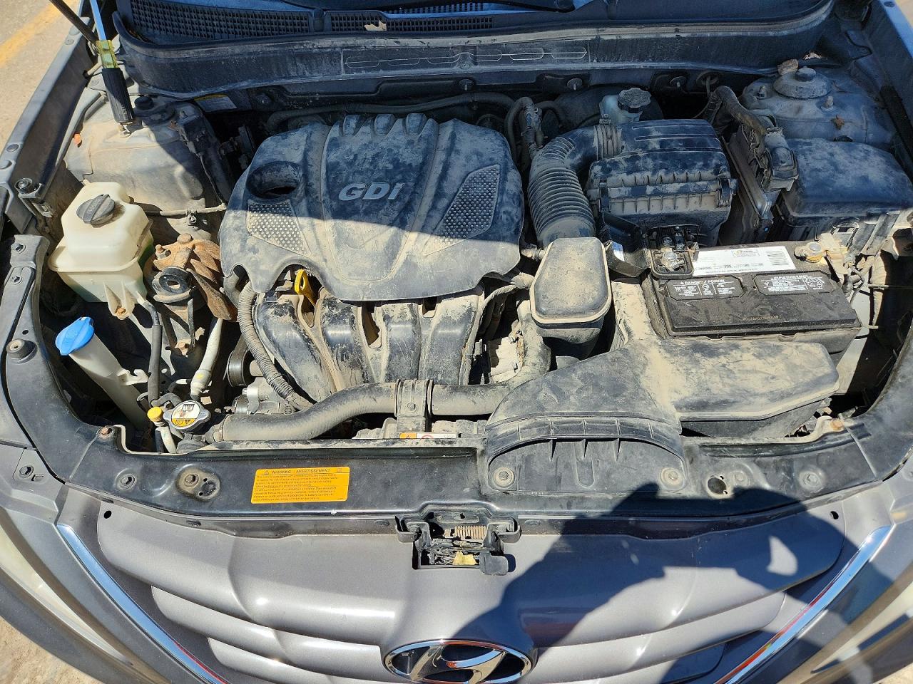 2013 Hyundai Sonata Gls Gray vin: 5NPEB4AC9DH659624