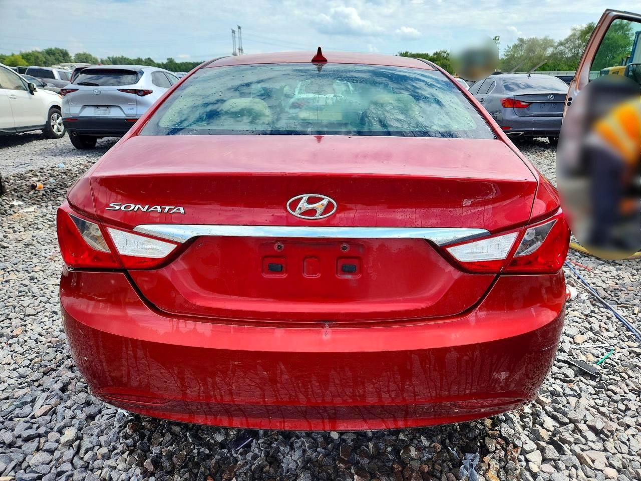 2013 Hyundai Sonata Gls Red vin: 5NPEB4AC9DH668775