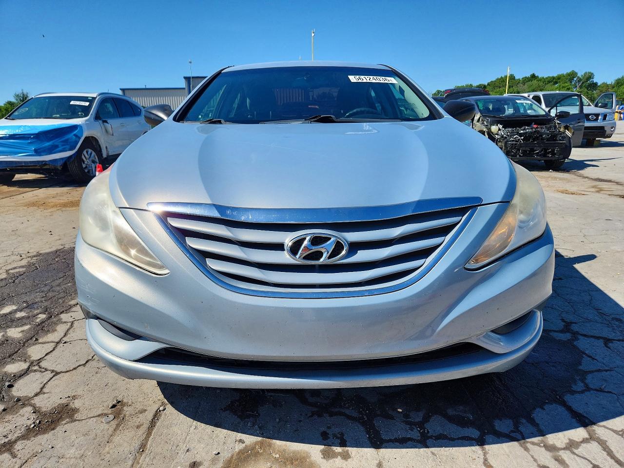 2013 Hyundai Sonata Gls Blue vin: 5NPEB4AC9DH669151