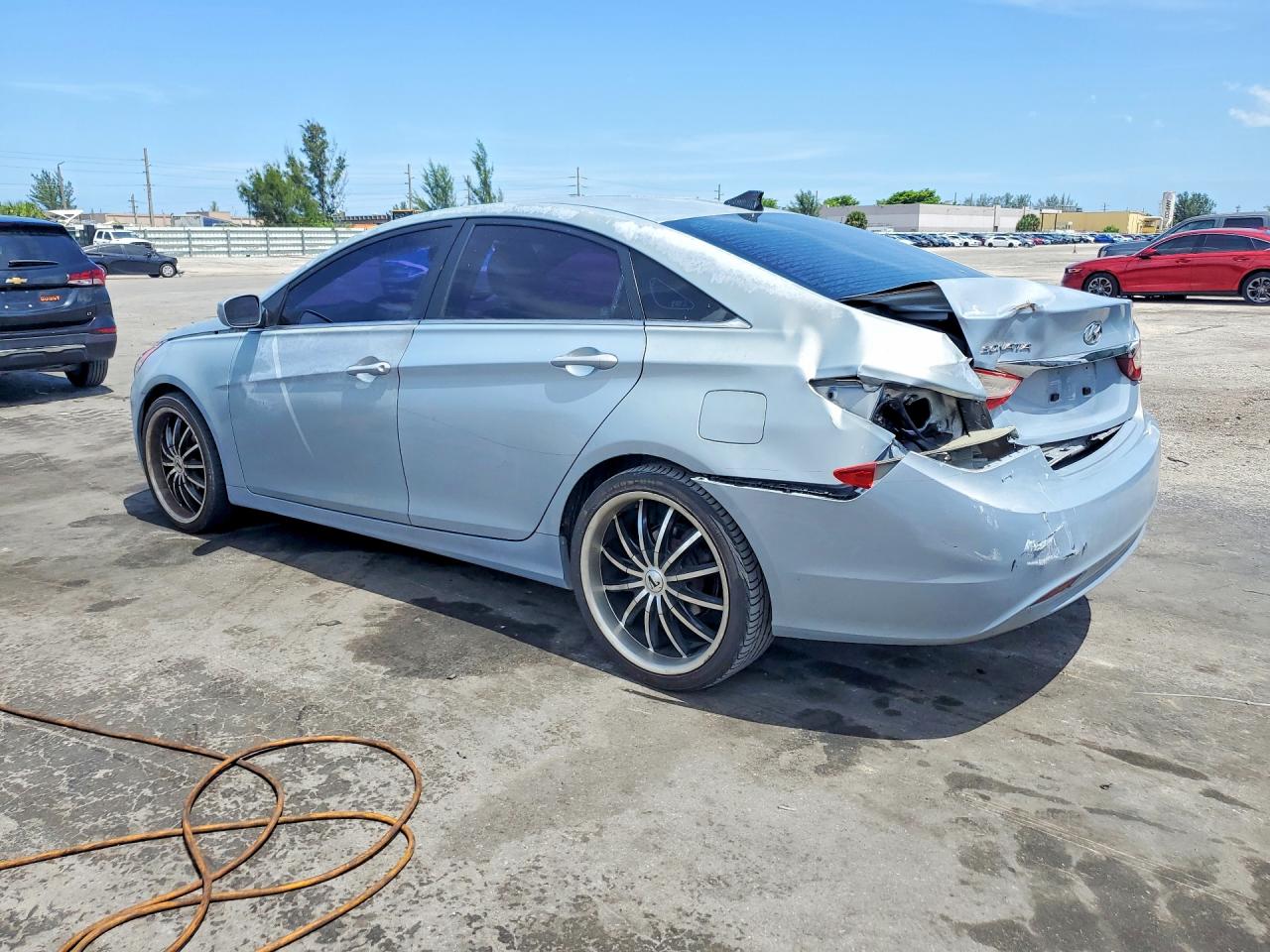 2013 Hyundai Sonata Gls Blue vin: 5NPEB4AC9DH675595