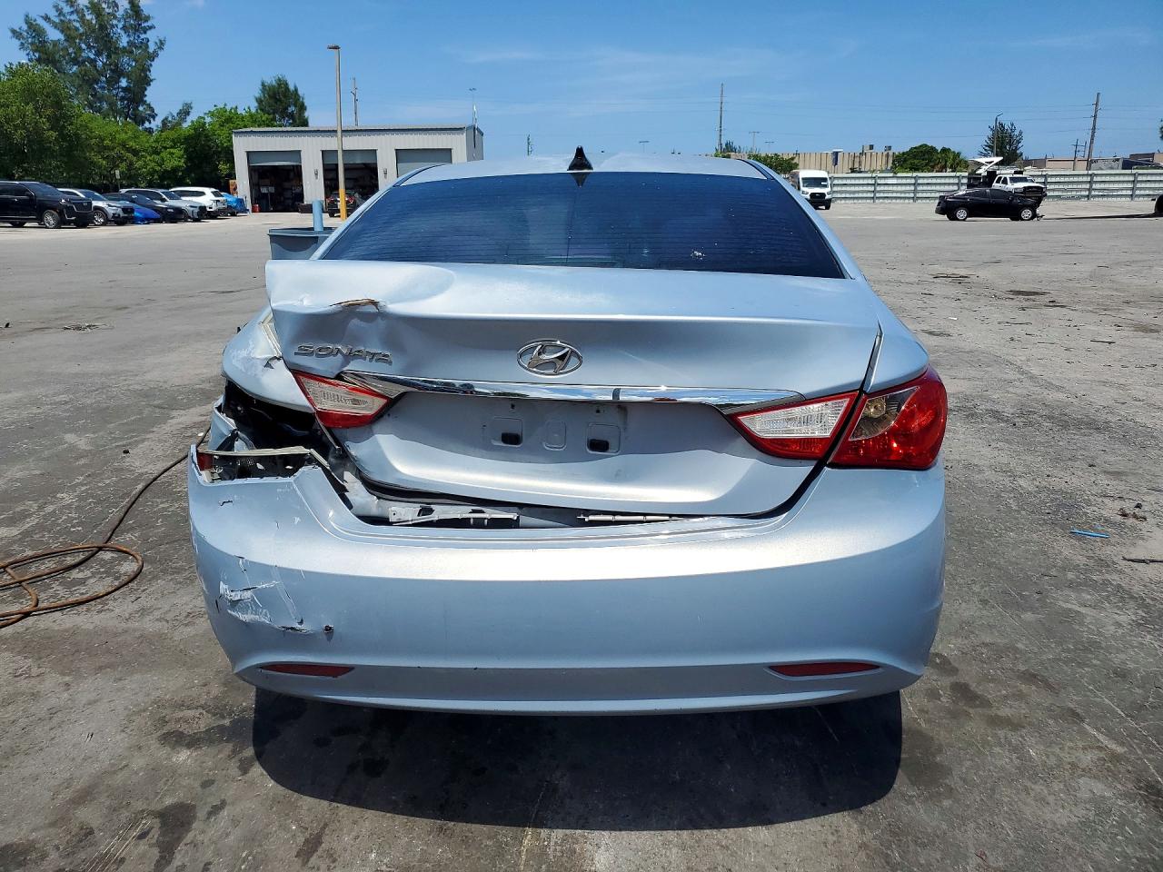 2013 Hyundai Sonata Gls Blue vin: 5NPEB4AC9DH675595
