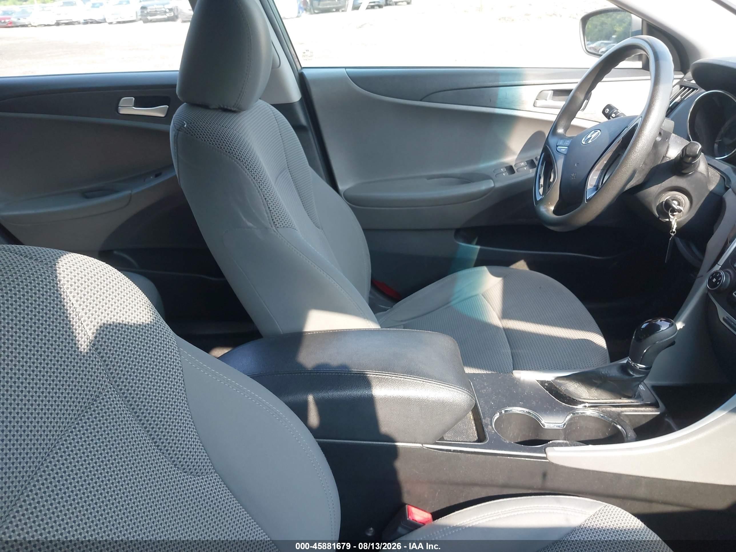 2013 Hyundai Sonata Gls Gray vin: 5NPEB4AC9DH683485