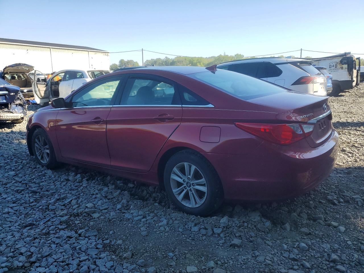 2013 Hyundai Sonata Gls Красный vin: 5NPEB4AC9DH700513