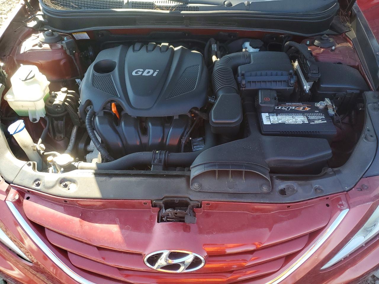 2013 Hyundai Sonata Gls Красный vin: 5NPEB4AC9DH700513