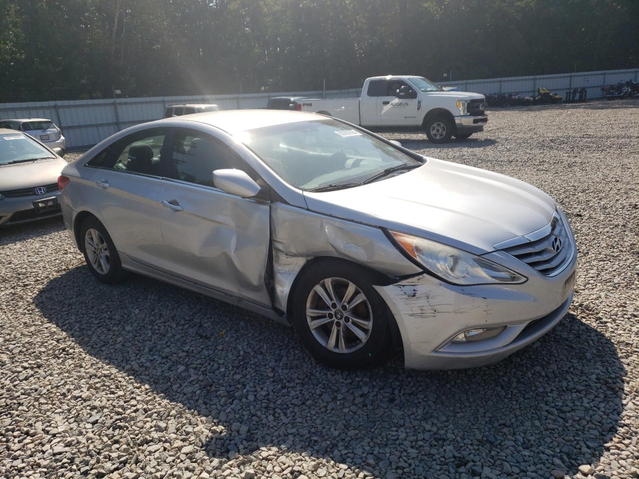 2013 Hyundai Sonata Gls Silver vin: 5NPEB4AC9DH703475