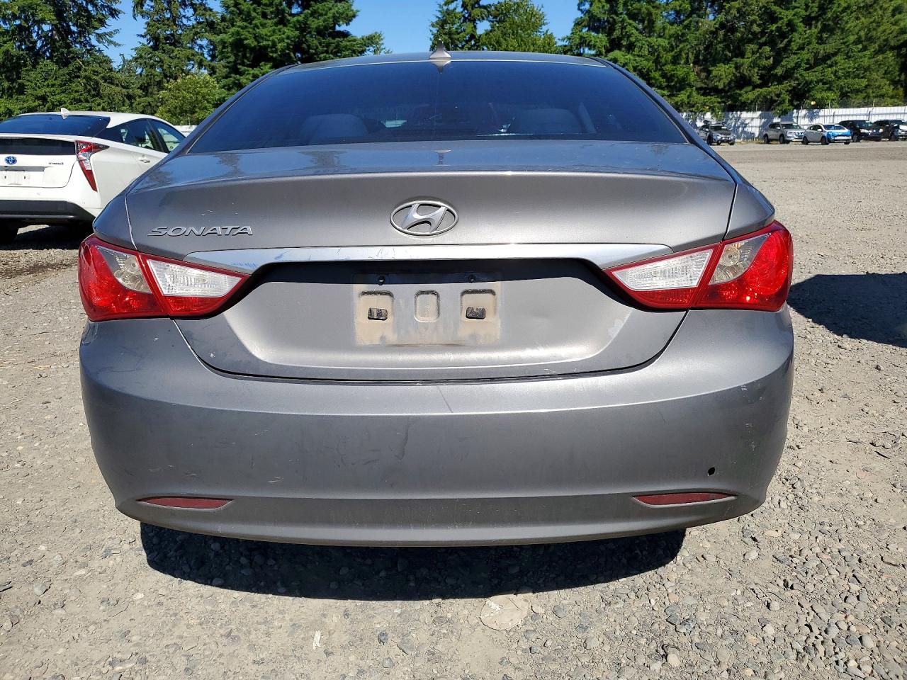 2013 Hyundai Sonata Gls Gray vin: 5NPEB4AC9DH704643