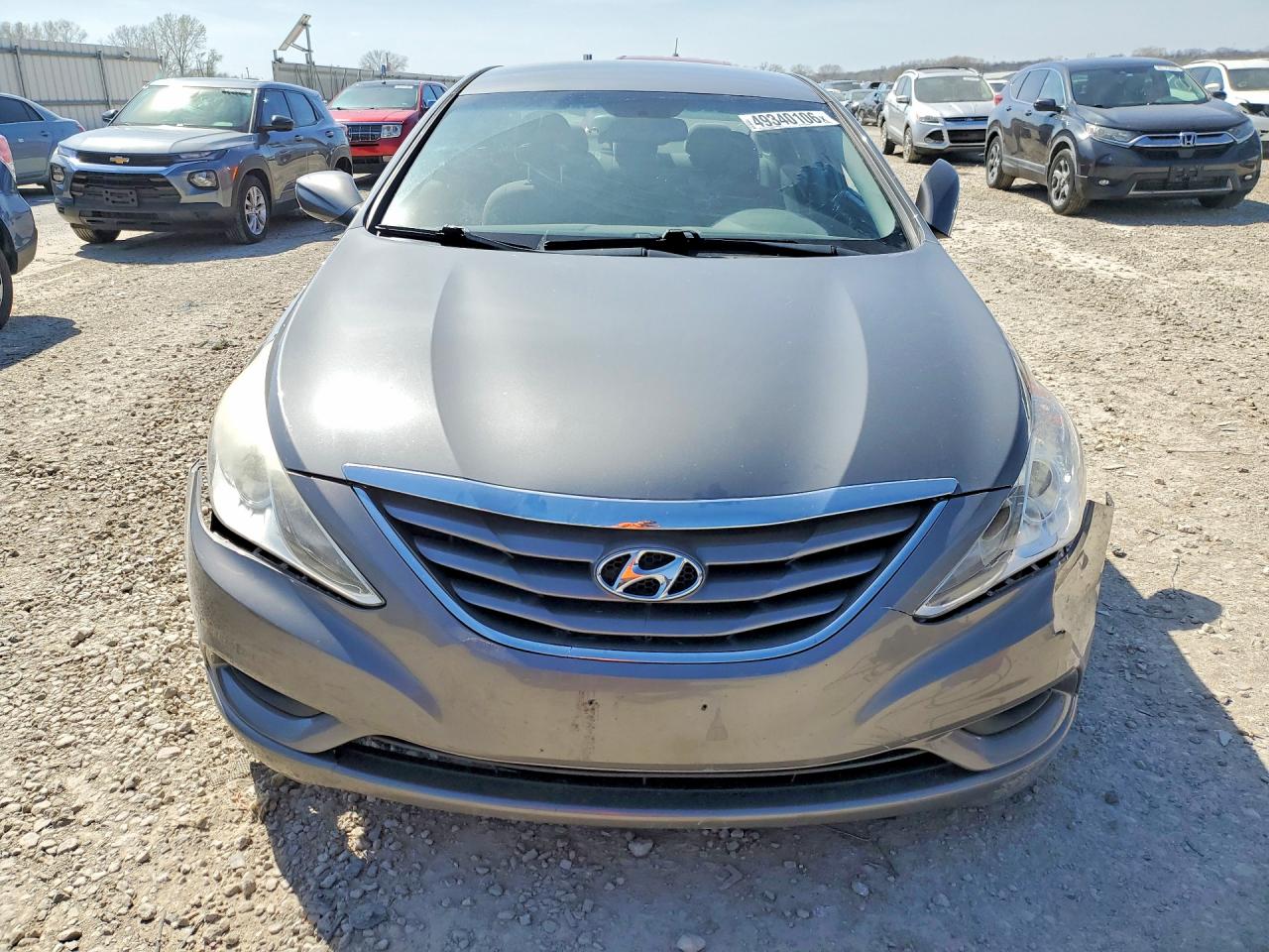 2013 Hyundai Sonata Gls Charcoal vin: 5NPEB4AC9DH715870