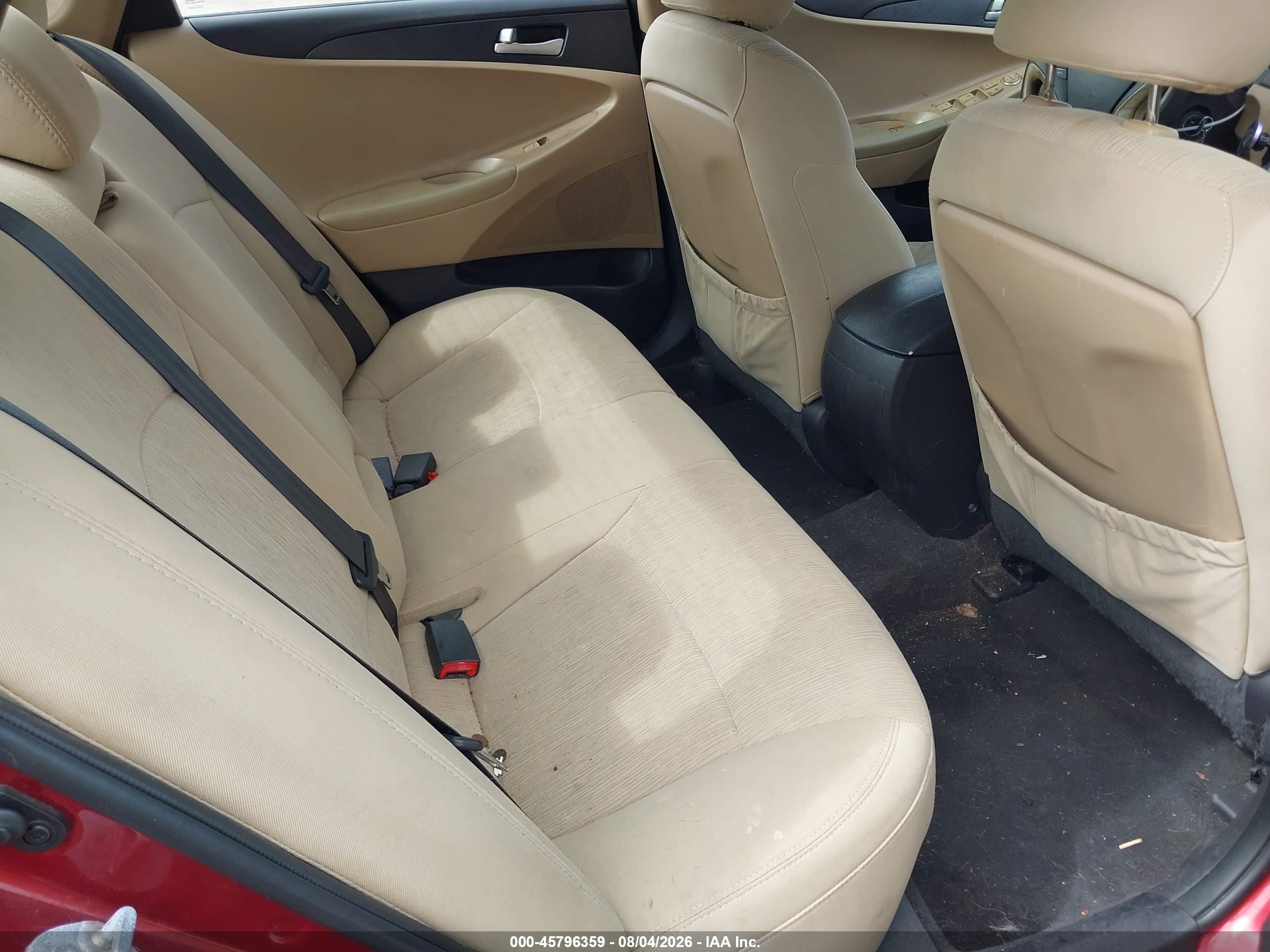 2013 Hyundai Sonata Gls Красный vin: 5NPEB4AC9DH723211