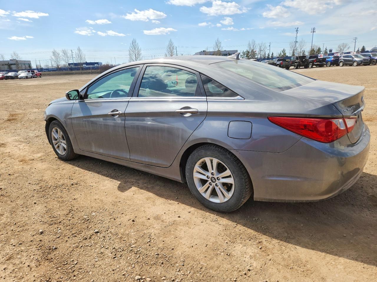 2013 Hyundai Sonata Gls Gray vin: 5NPEB4AC9DH726786