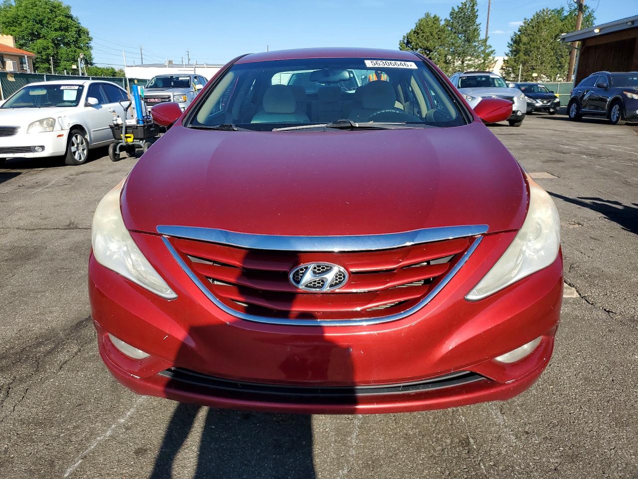 2013 Hyundai Sonata Gls Maroon vin: 5NPEB4AC9DH729574