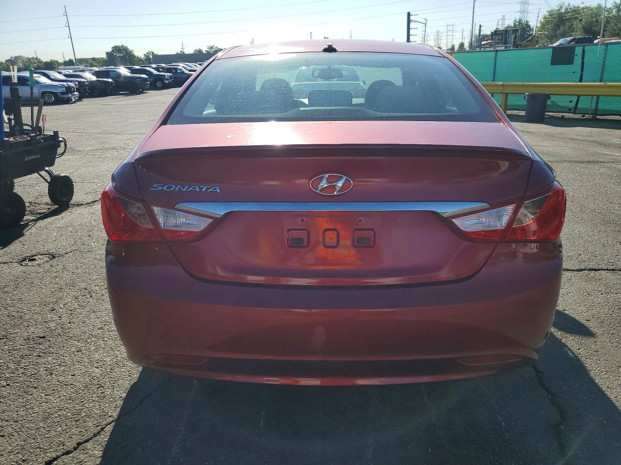2013 Hyundai Sonata Gls Maroon vin: 5NPEB4AC9DH729574