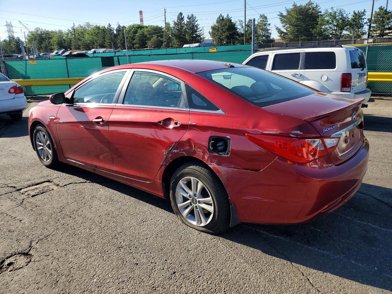2013 Hyundai Sonata Gls Maroon vin: 5NPEB4AC9DH729574