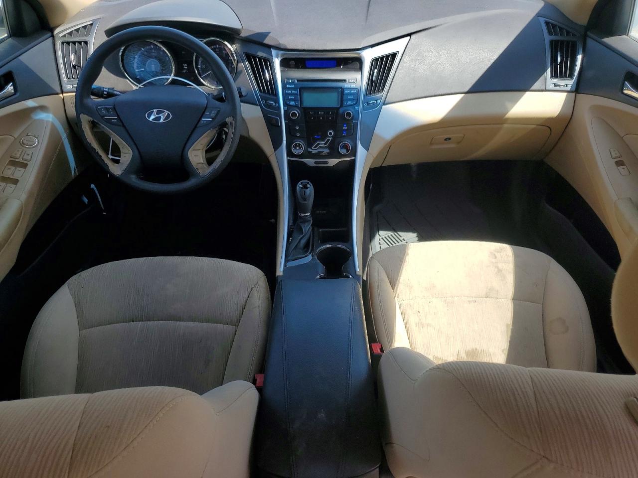 2013 Hyundai Sonata Gls White vin: 5NPEB4AC9DH732880