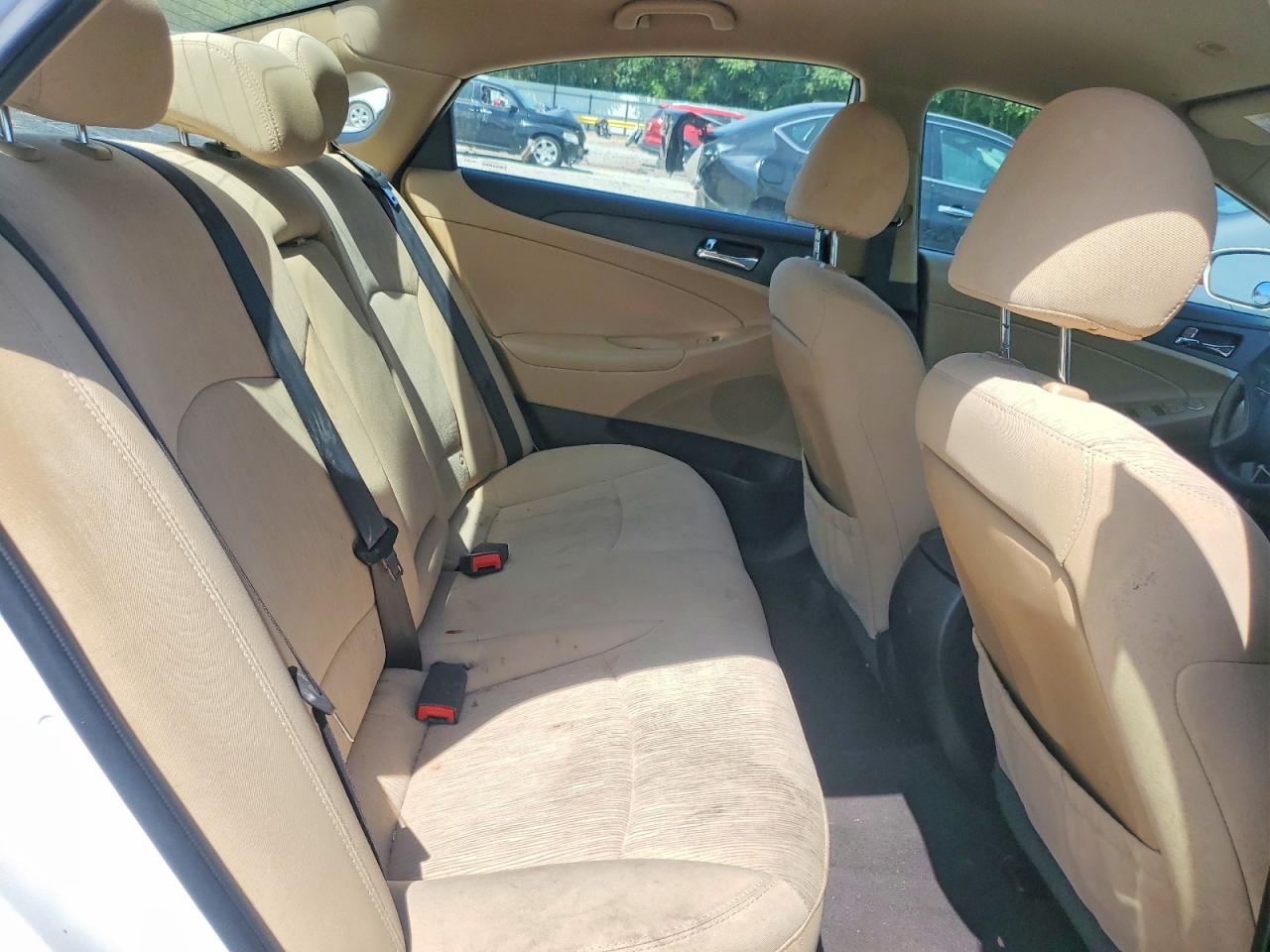 2013 Hyundai Sonata Gls White vin: 5NPEB4AC9DH732880