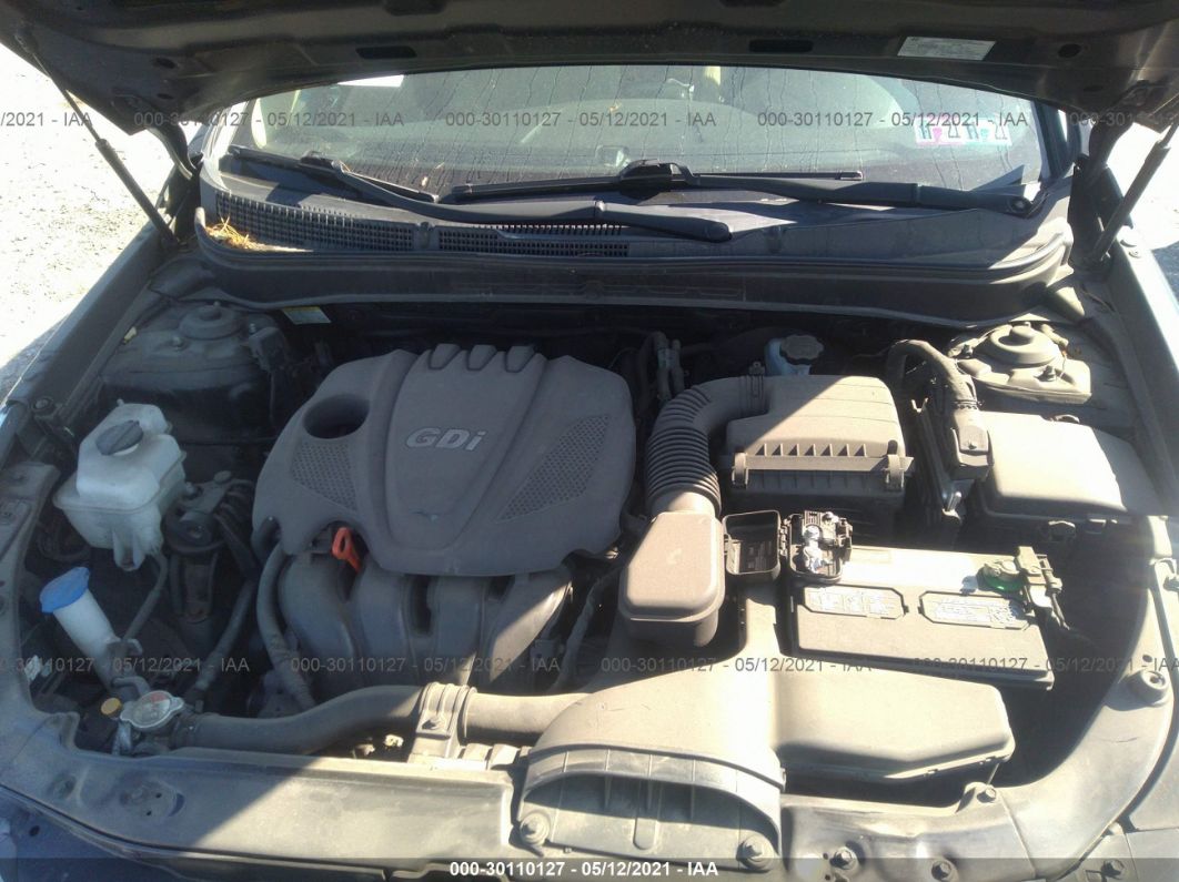 2013 Hyundai Sonata Gls Pzev Черный vin: 5NPEB4AC9DH735472