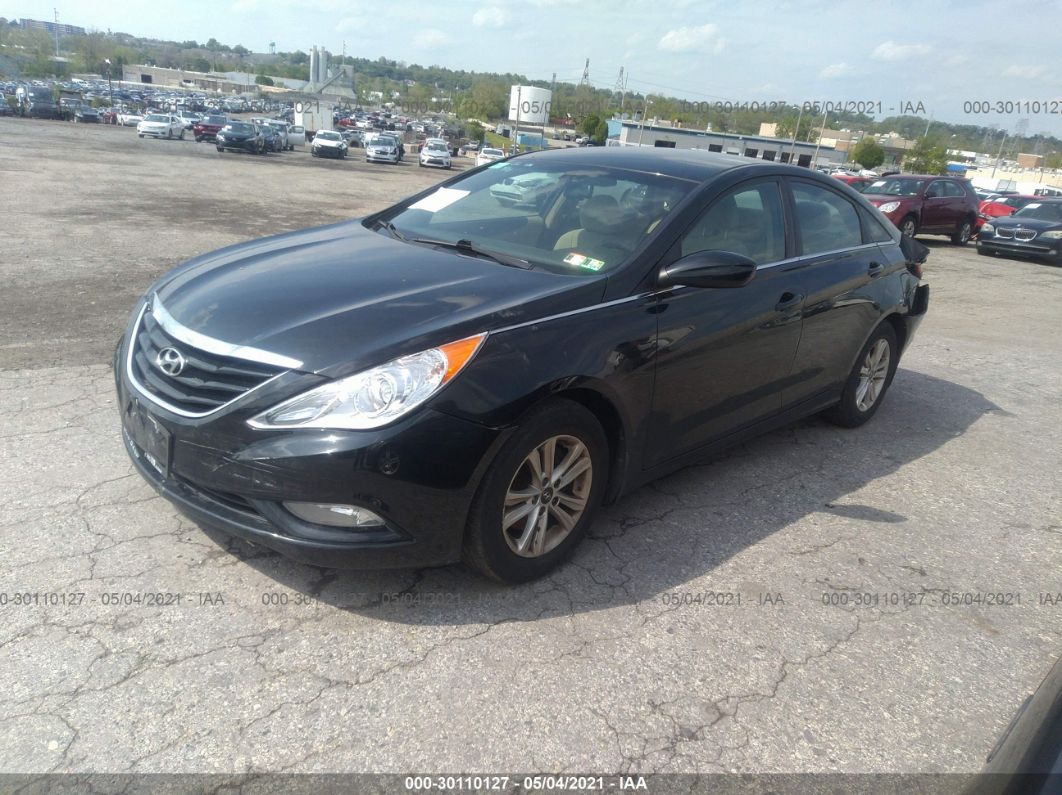 2013 Hyundai Sonata Gls Pzev Черный vin: 5NPEB4AC9DH735472