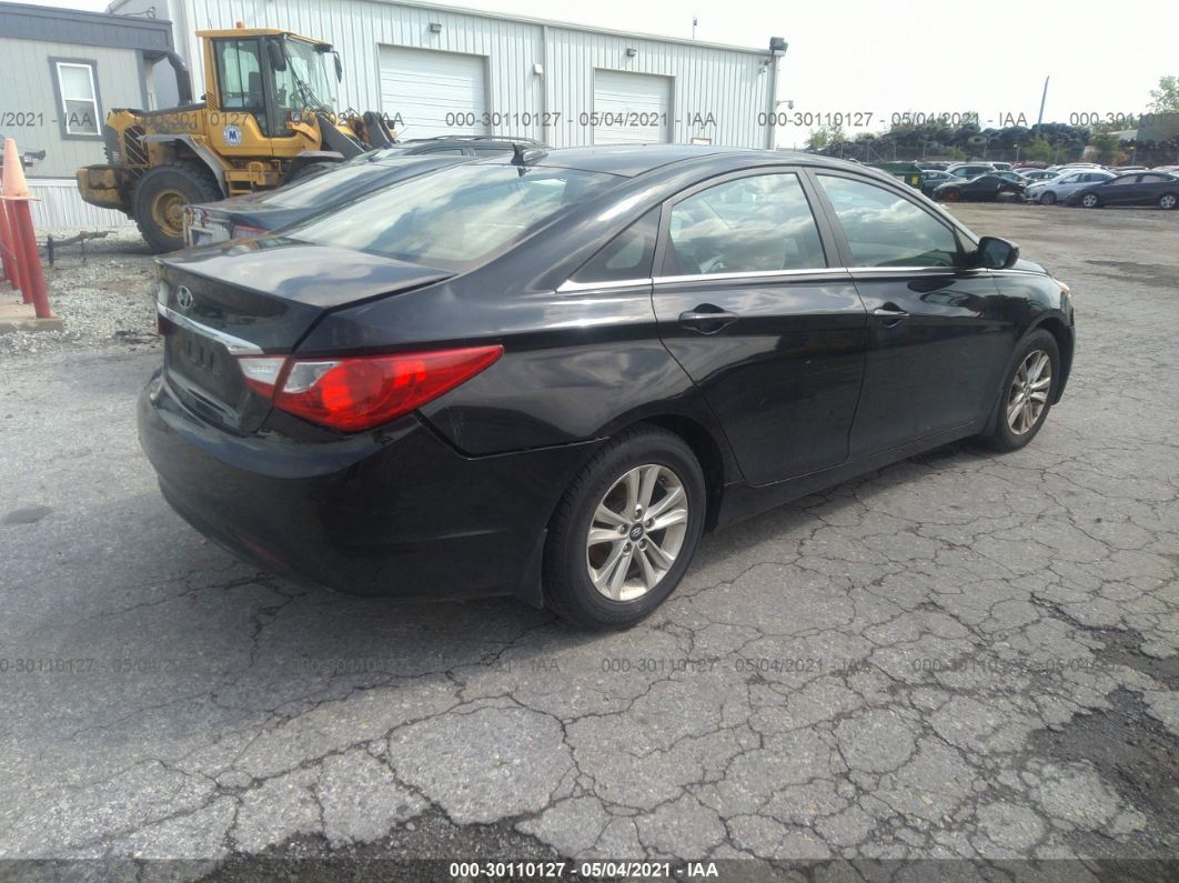 2013 Hyundai Sonata Gls Pzev Черный vin: 5NPEB4AC9DH735472