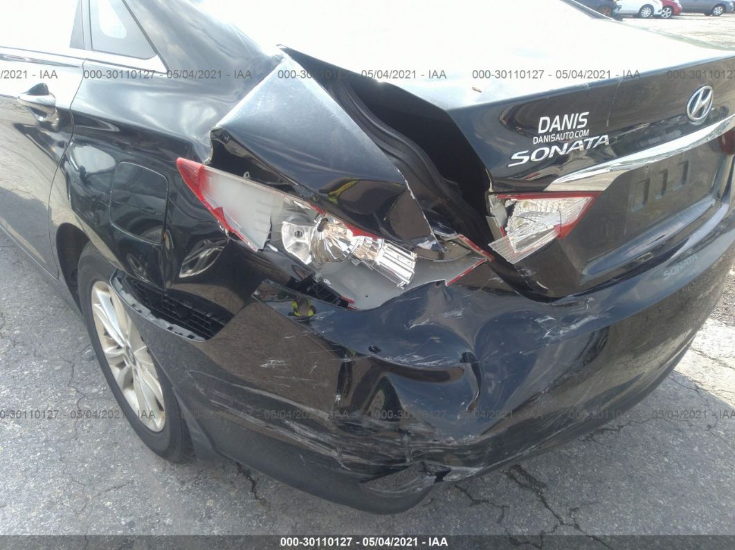 2013 Hyundai Sonata Gls Pzev Черный vin: 5NPEB4AC9DH735472
