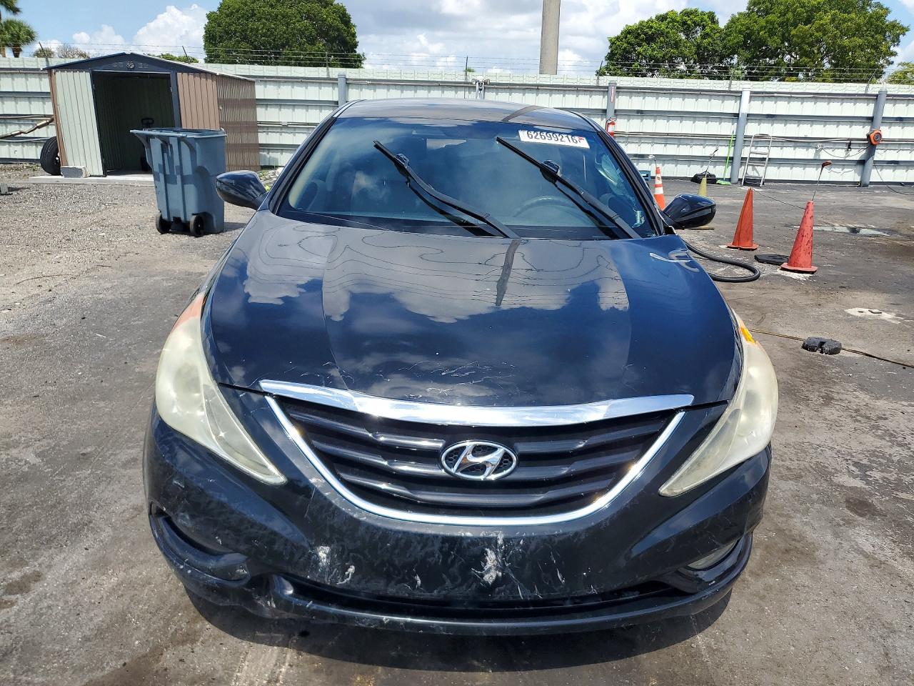 2013 Hyundai Sonata Gls Black vin: 5NPEB4AC9DH735472