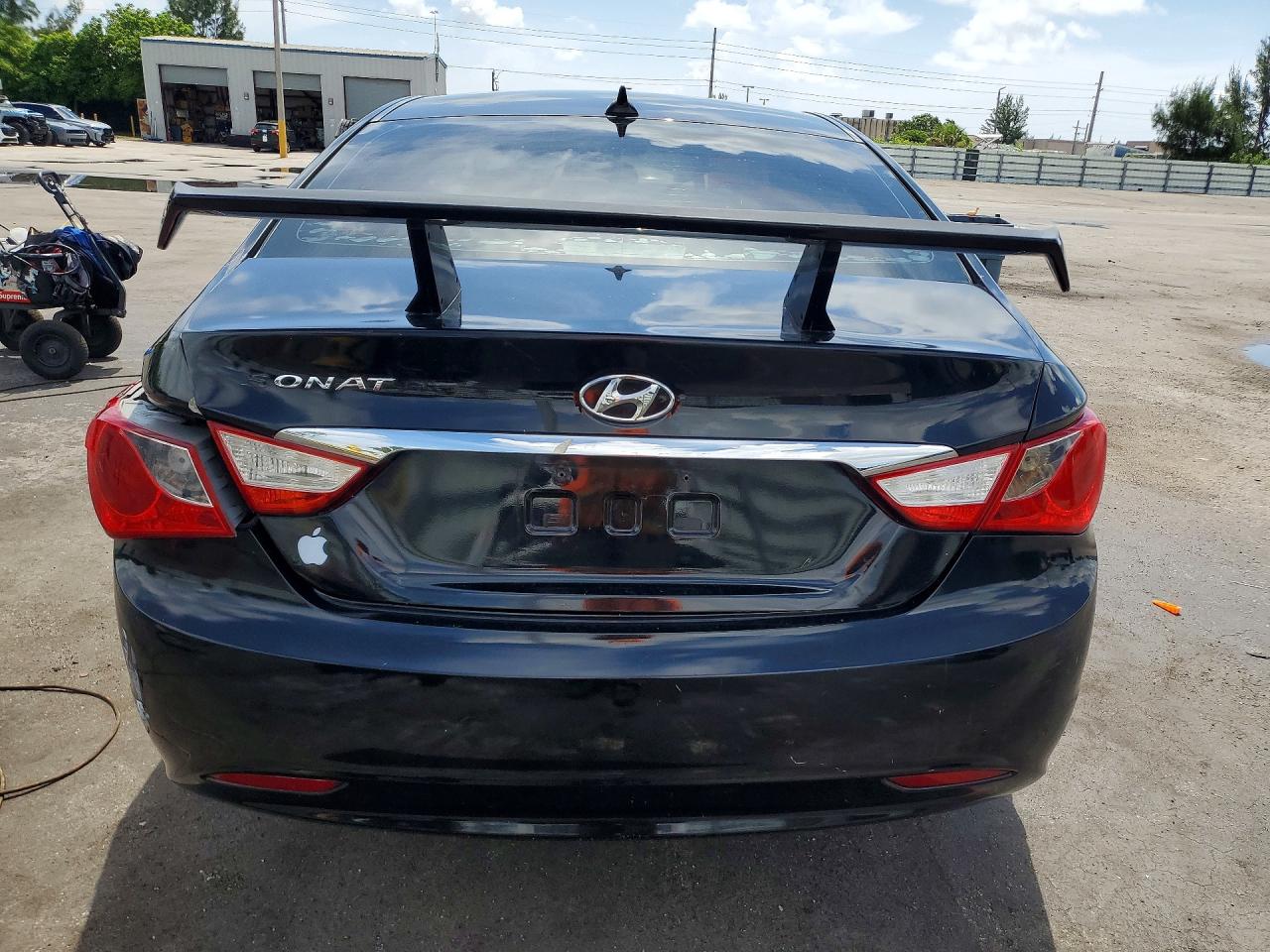 2013 Hyundai Sonata Gls Black vin: 5NPEB4AC9DH735472