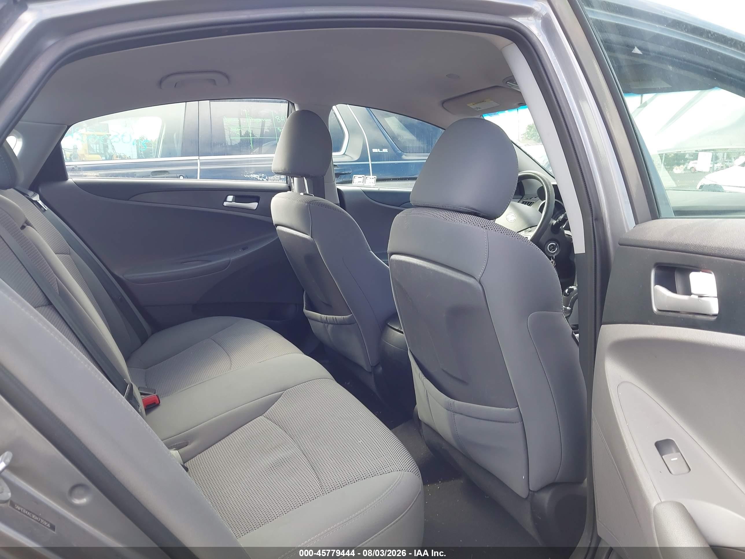 2013 Hyundai Sonata Gls Серый vin: 5NPEB4AC9DH735956